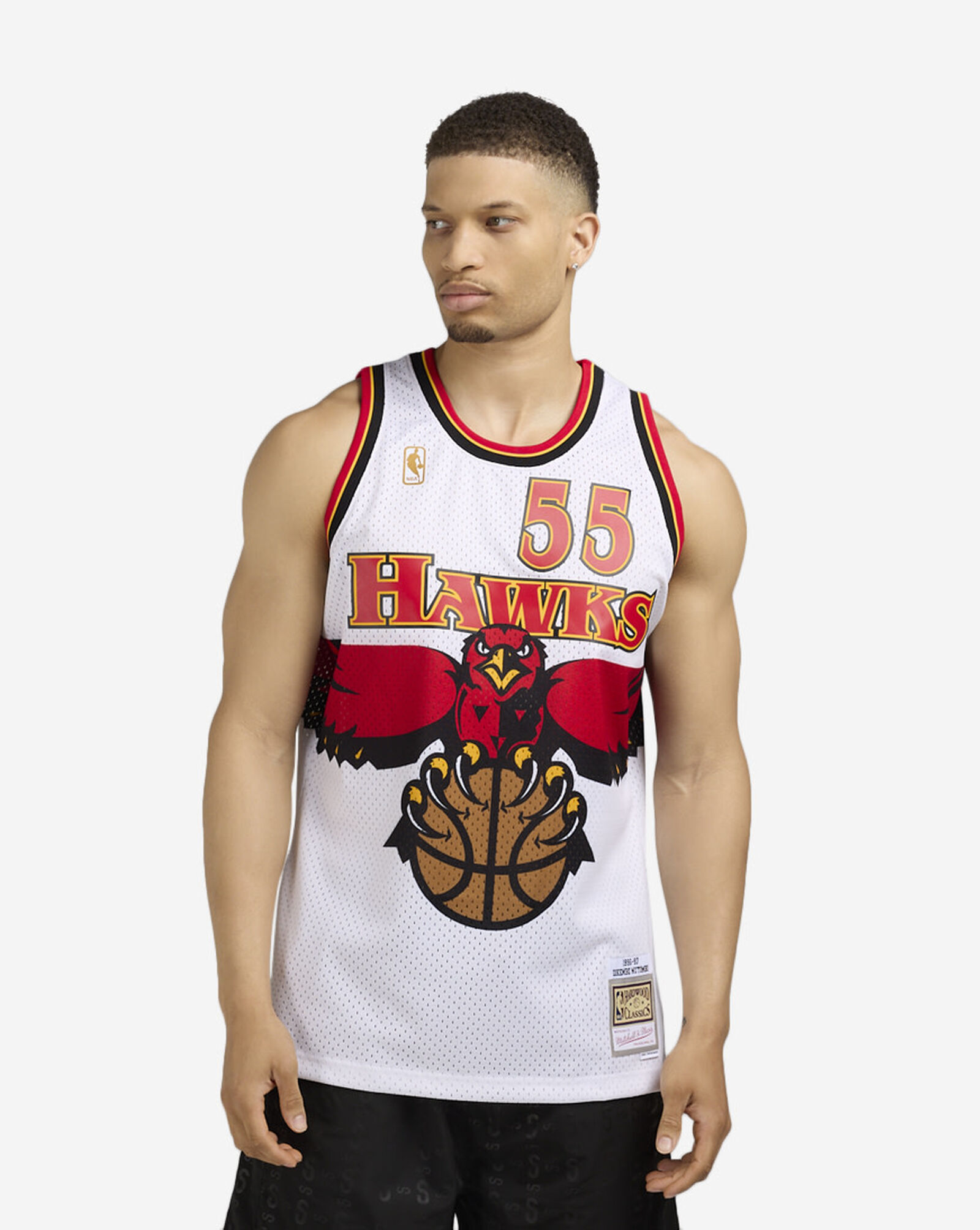 Atlanta Hawks Mutombo Swingman Jersey White