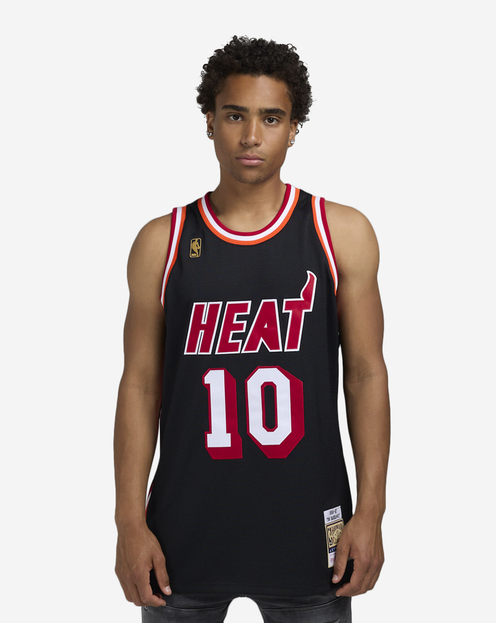 Miami Heat Hardaway Hardwood Classics Swingman Player Jersey Black