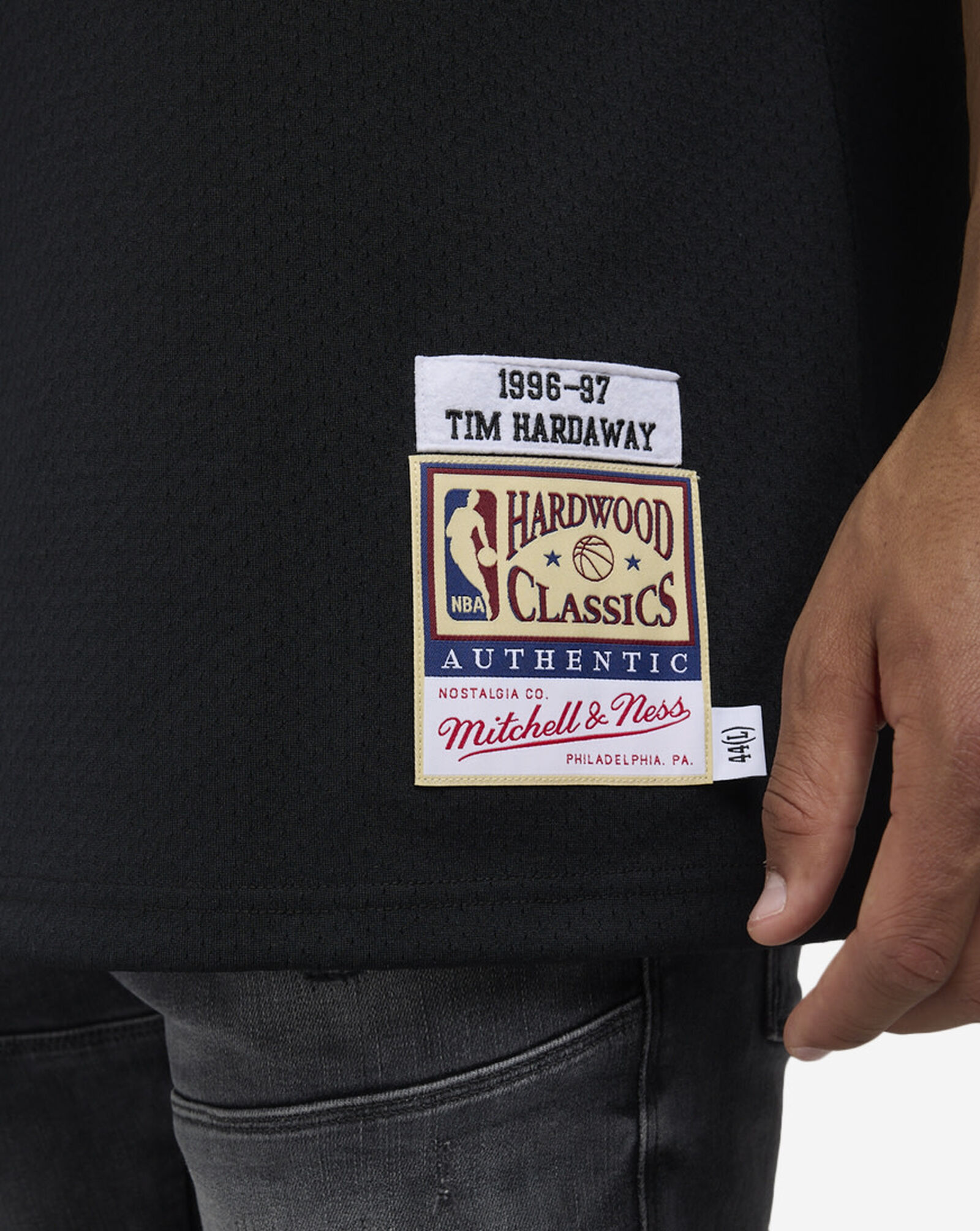 Miami Heat Hardaway Hardwood Classics Swingman Player Jersey Black