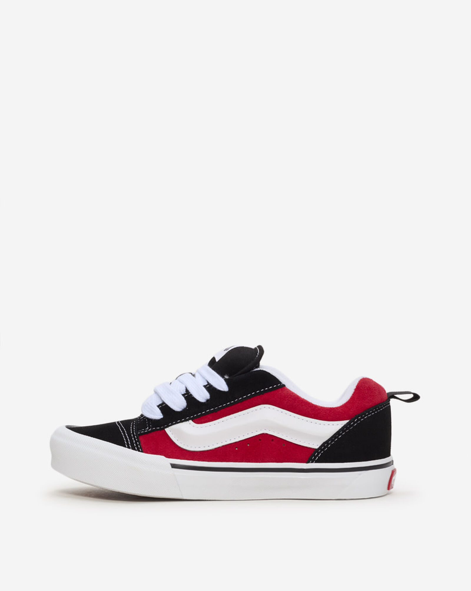 Grade School Knu Skool Black | Racing Red