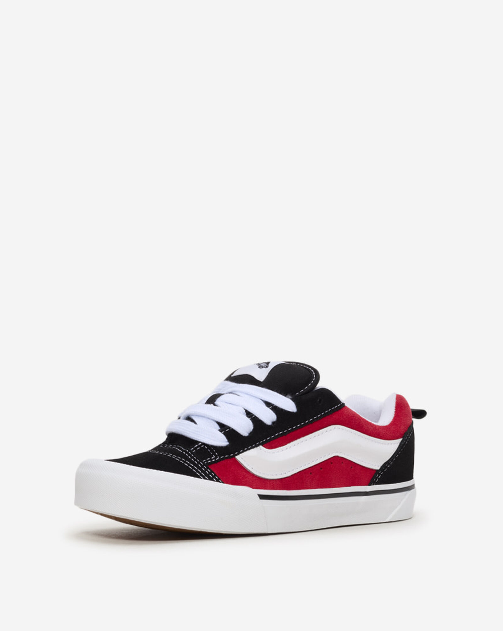 Grade School Knu Skool Black | Racing Red