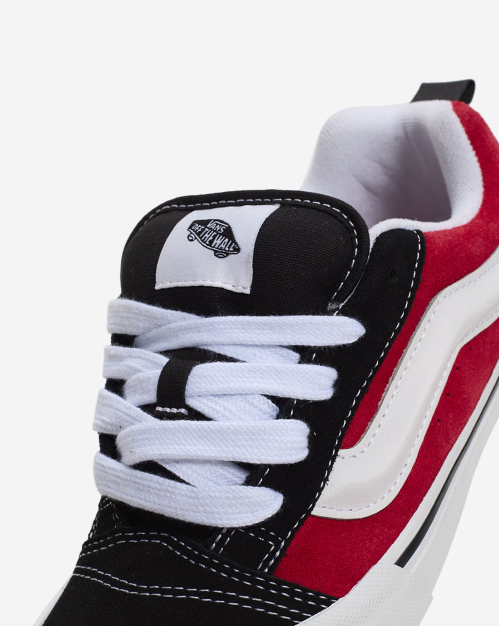 Grade School Knu Skool Black | Racing Red 8 Grade School Knu Skool Black | Racing Red