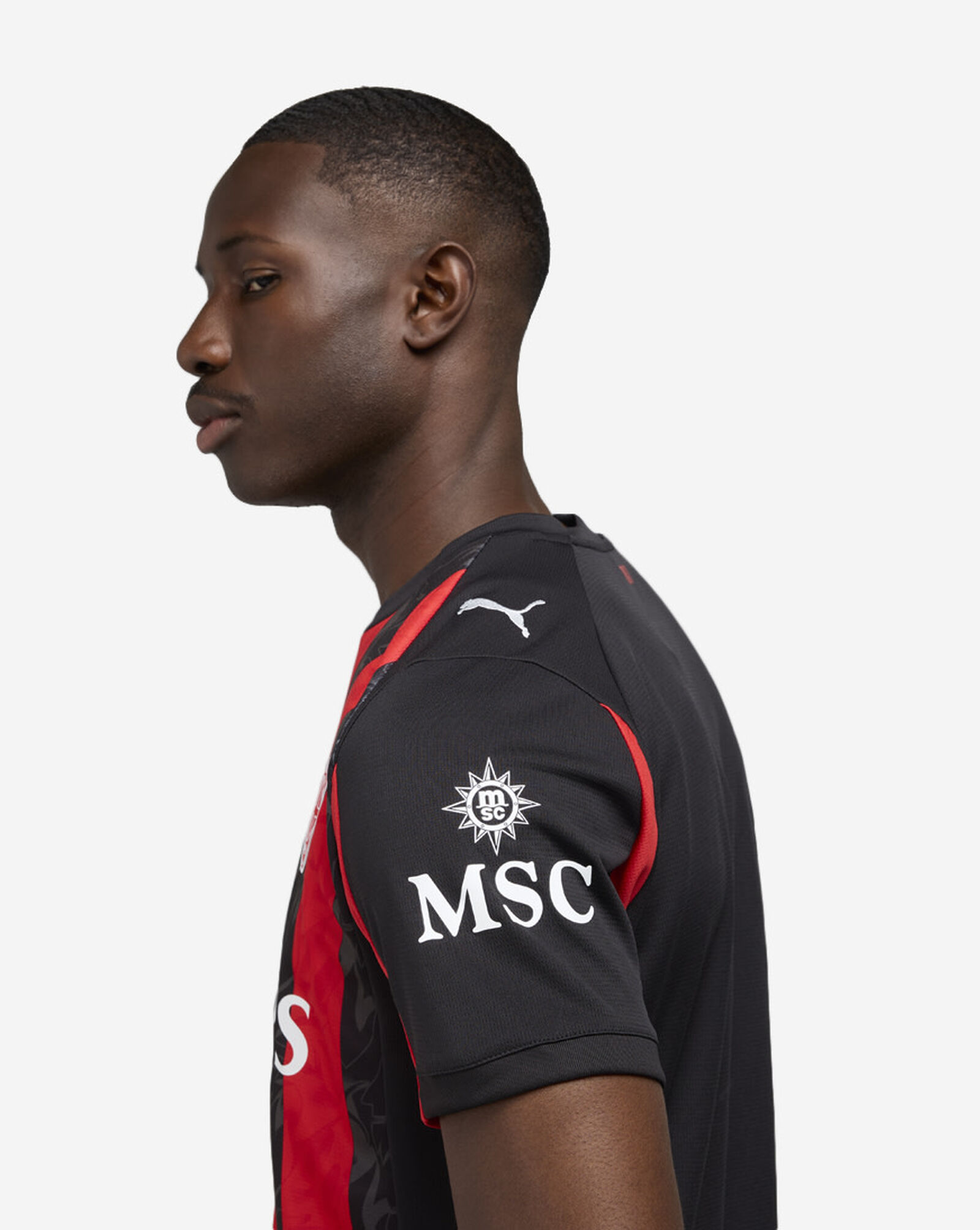 AC Milan '25/'26 Home Authentic Soccer Jersey For All Time Red | Black 4 AC Milan '25/'26 Home Authentic Soccer Jersey For All Time Red | Black