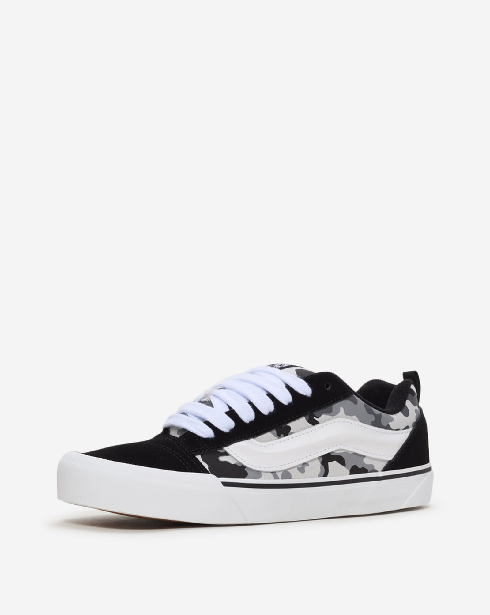 Knu Skool Camo Black | White