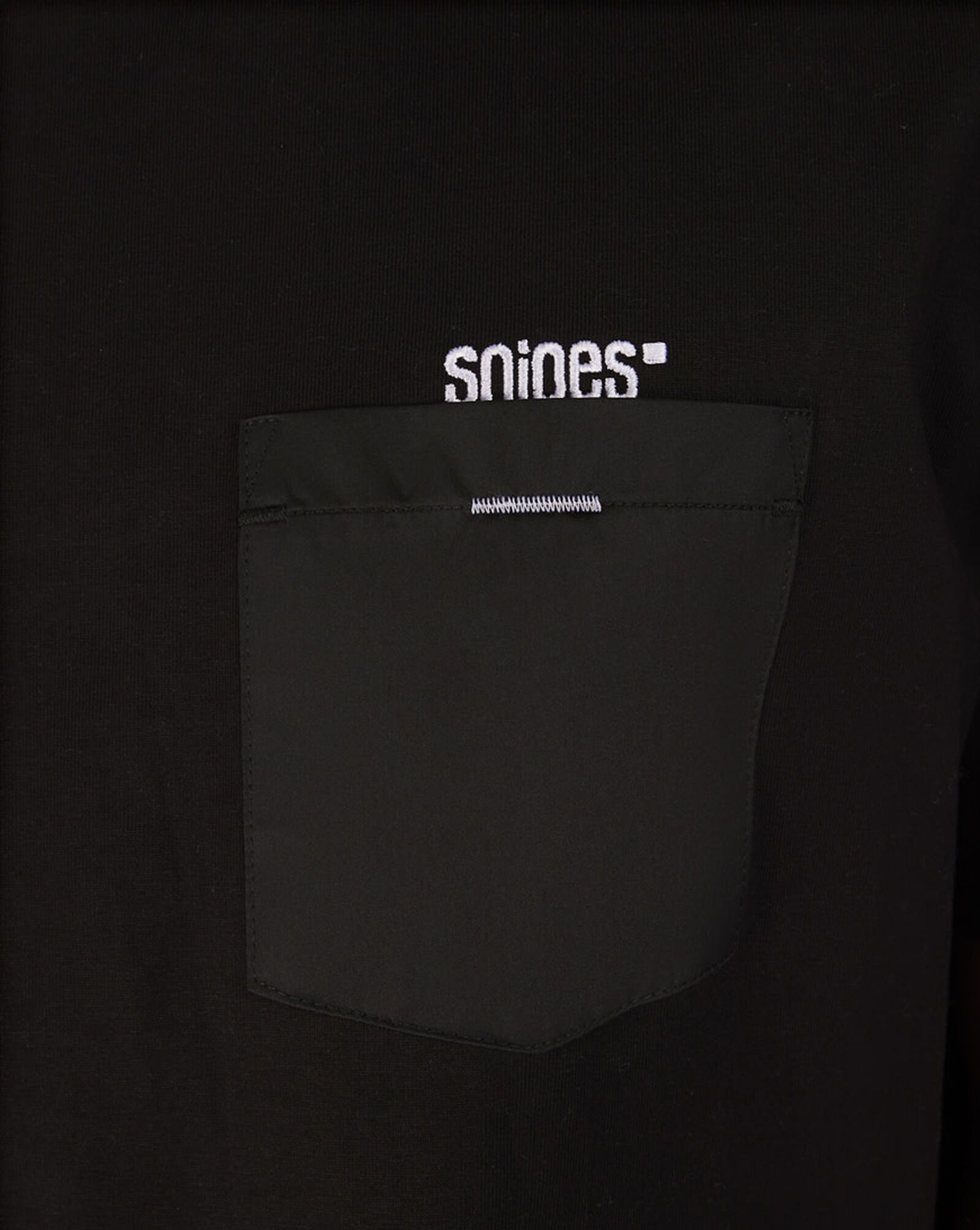 Chest Pocket Tee Black