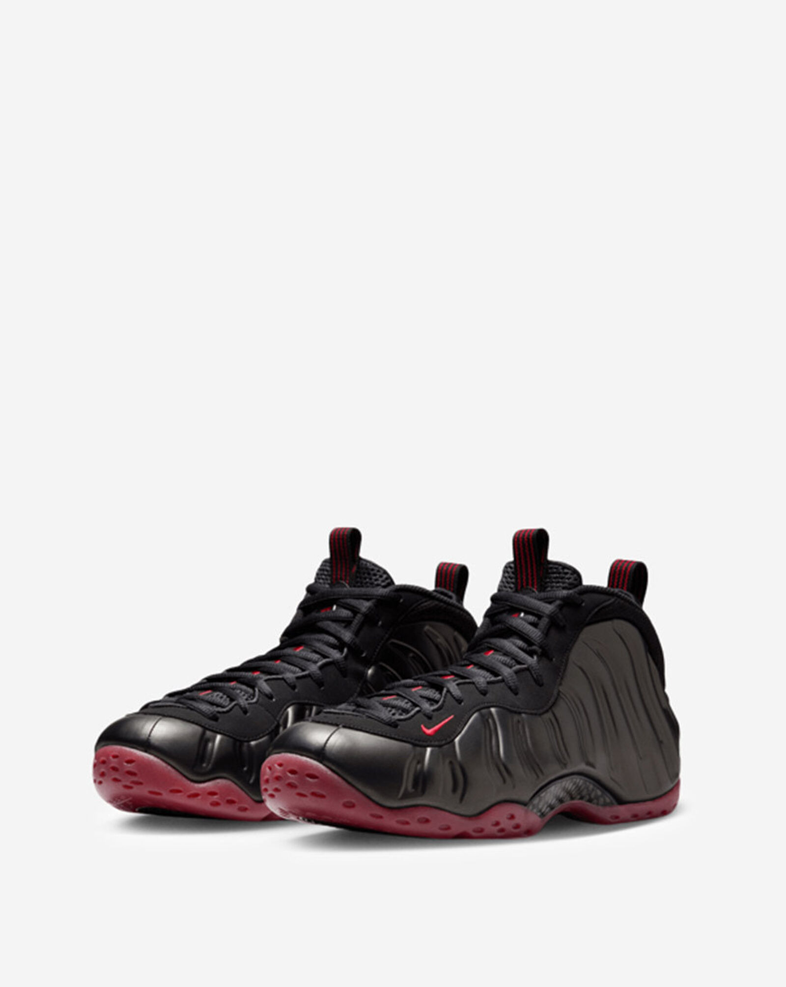 Air Foamposite One Black | Varsity Red