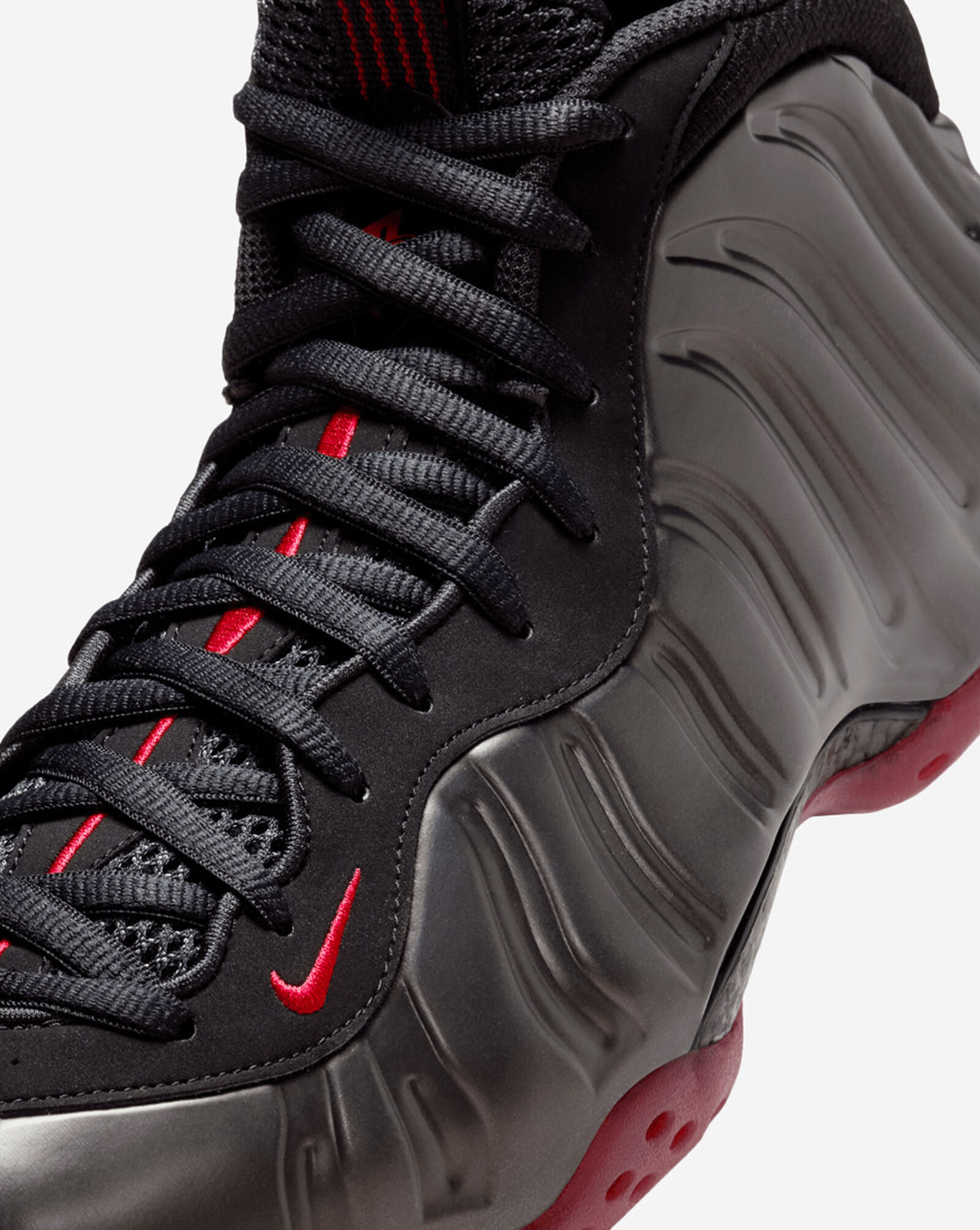 Air Foamposite One Black | Varsity Red