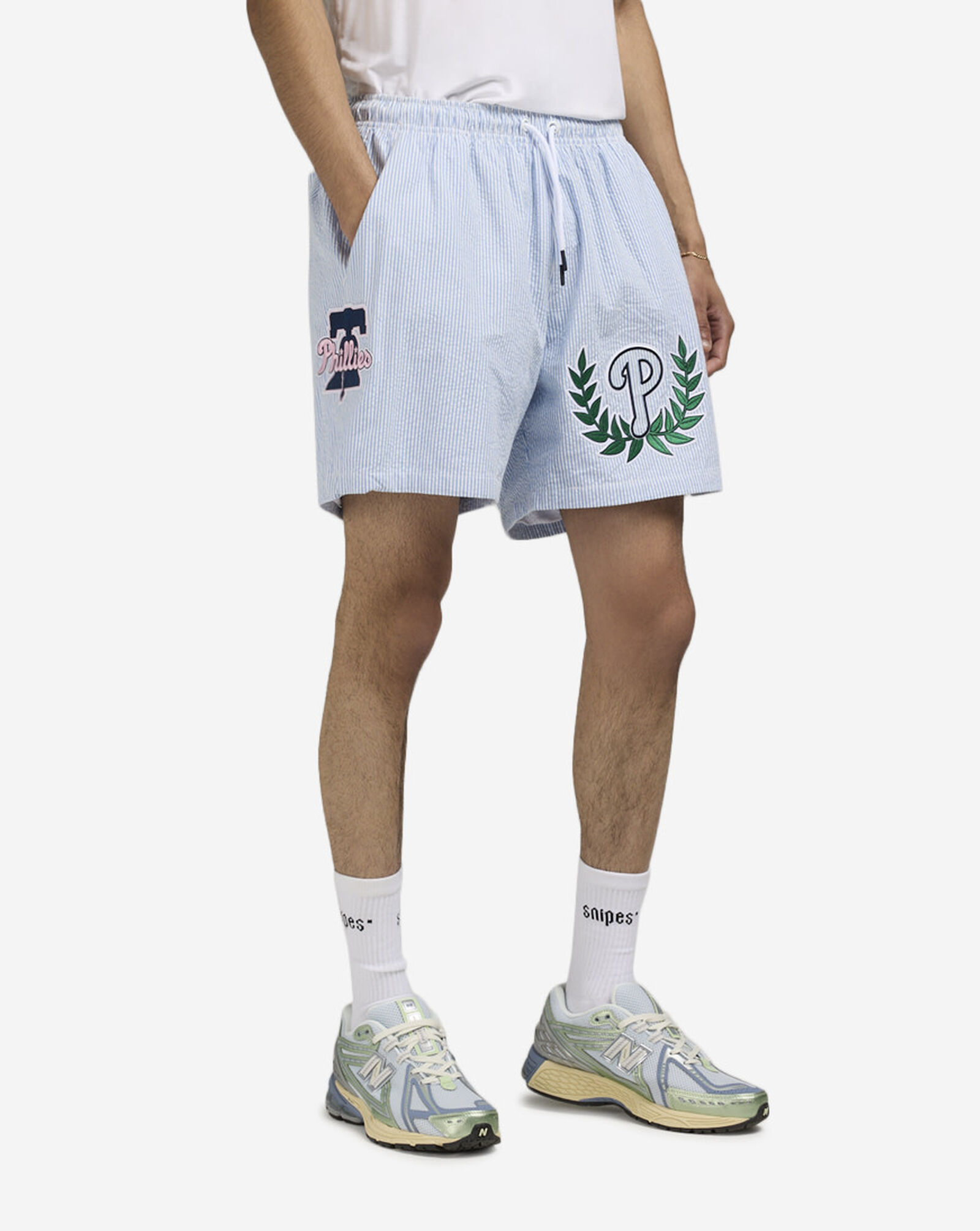 Philadelphia Phillies Seersucker Shorts Seesucker Blue