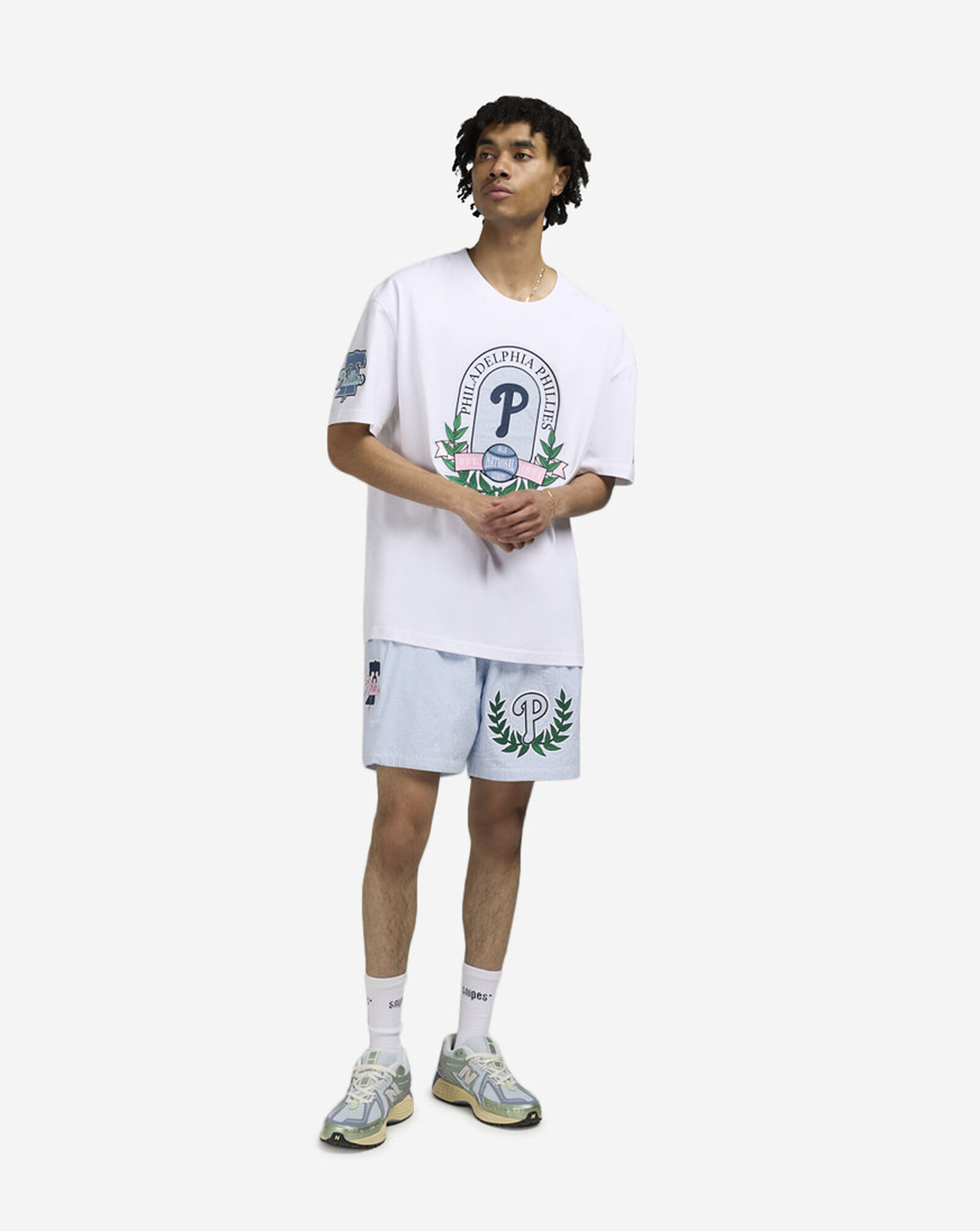 Philadelphia Phillies Seersucker Shorts Seesucker Blue 4 Philadelphia Phillies Seersucker Shorts Seesucker Blue