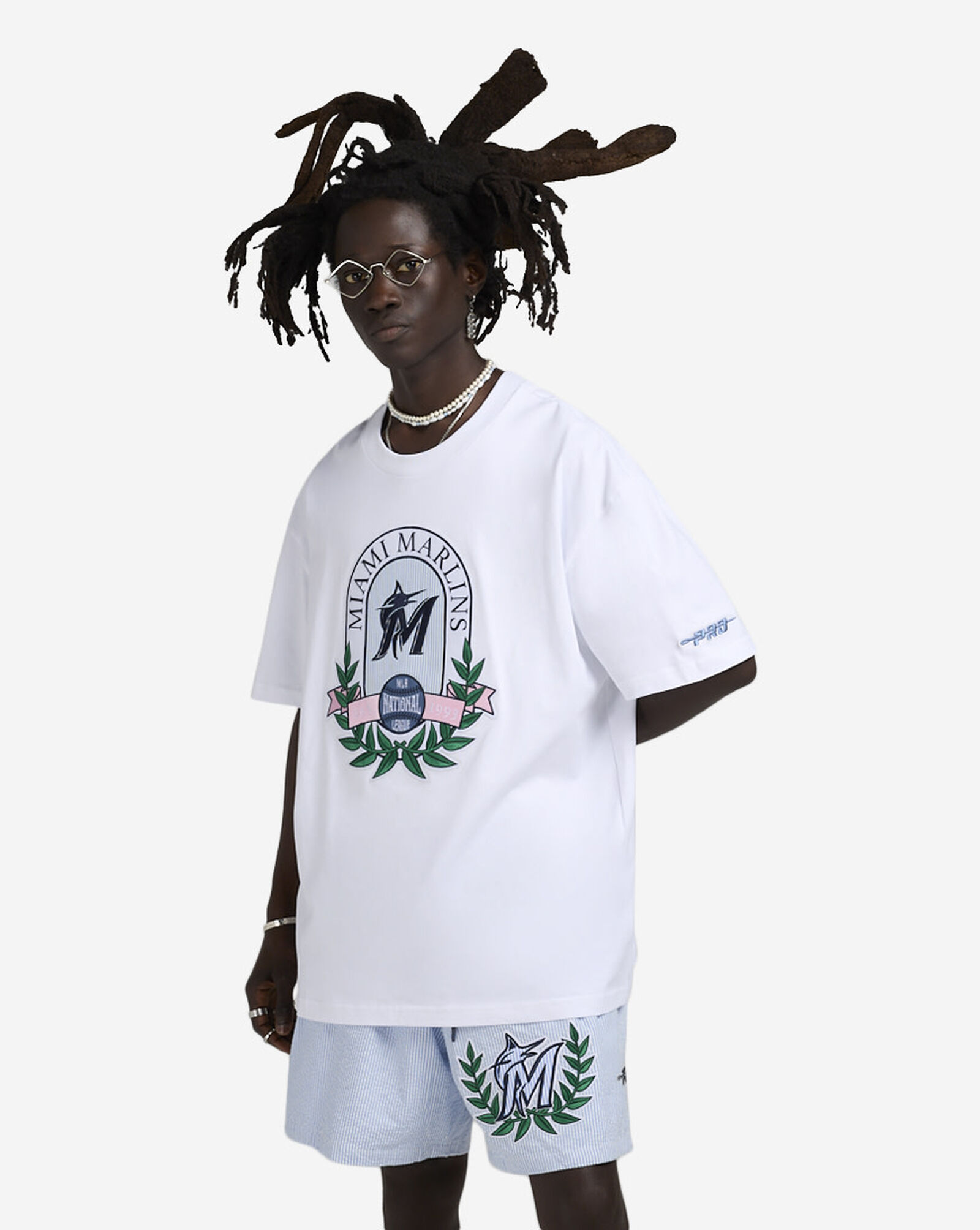 Miami Marlins Tee White