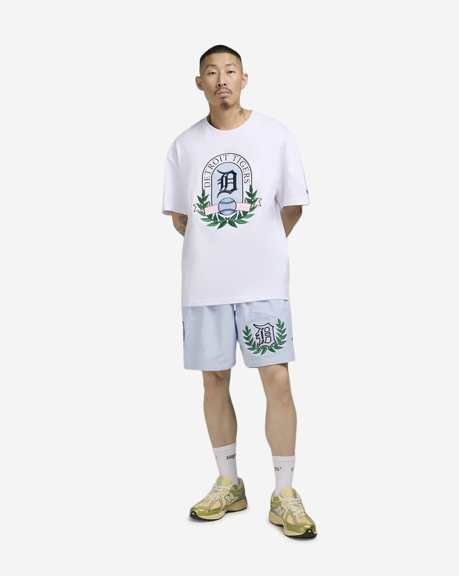 Detroit Tigers Tee White