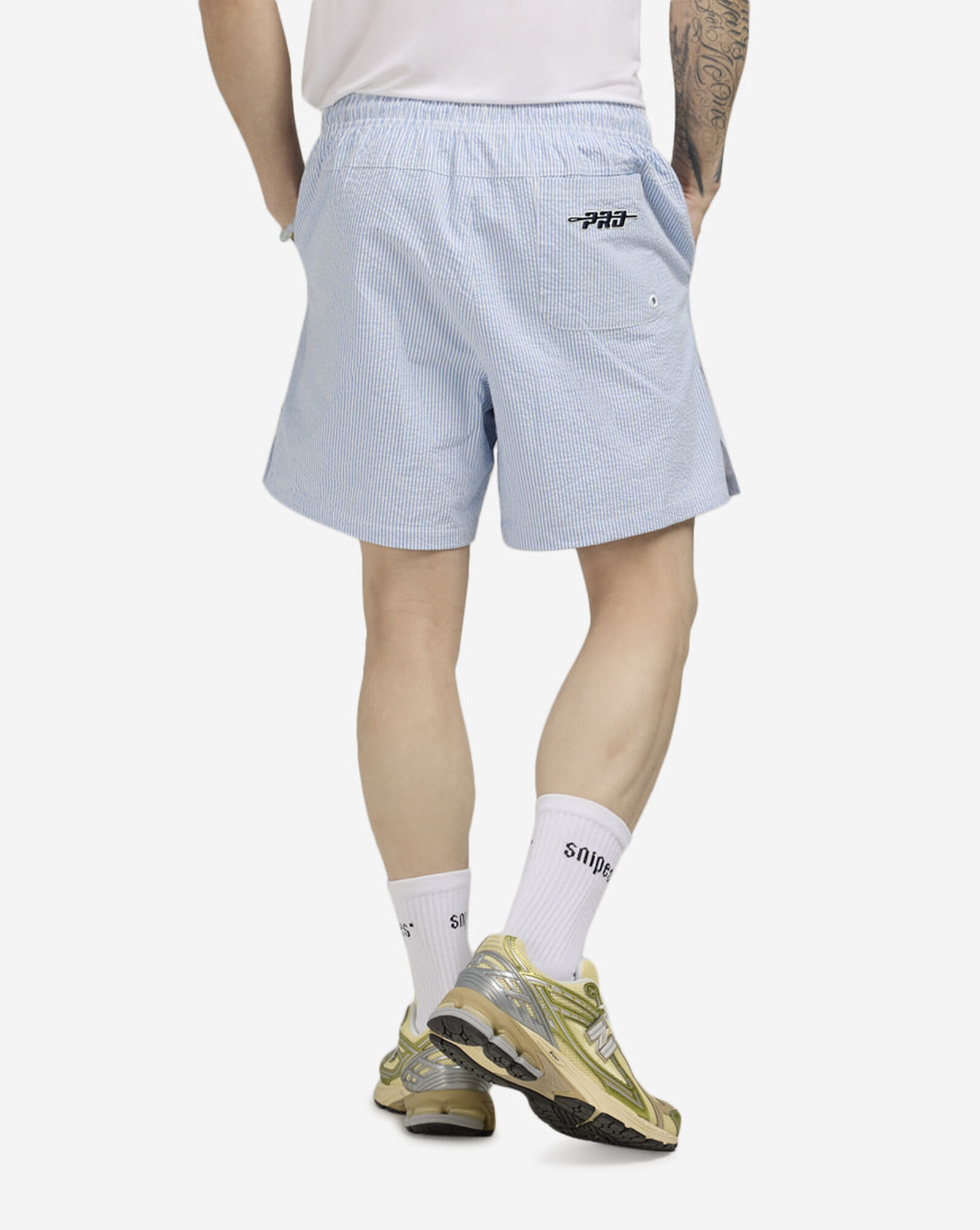 Detroit Tigers Shorts Seesucker Blue