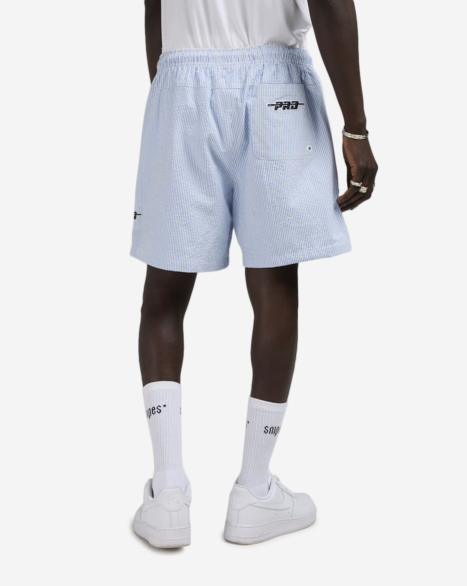 Atlanta Braves Seersucker Shorts Seesucker Blue