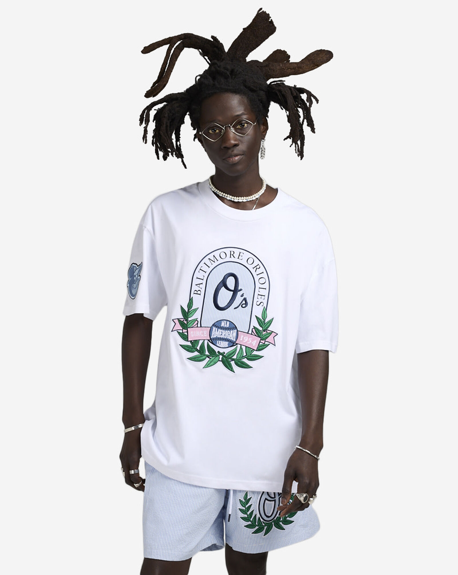 Baltimore Orioles Tee White