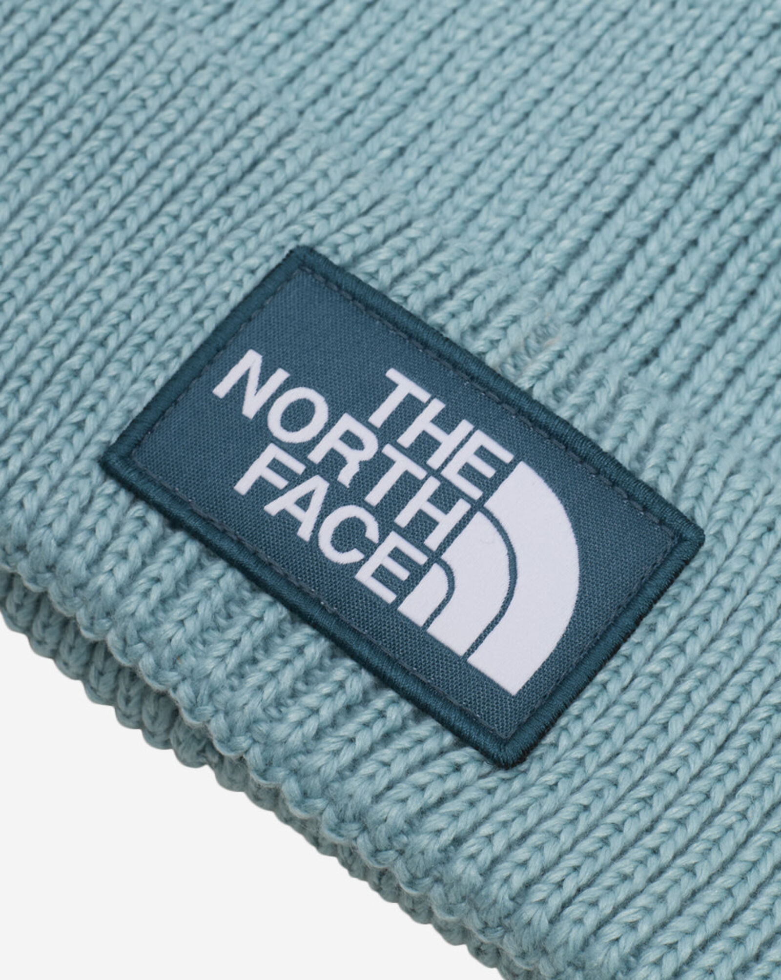 TNF Logo Box Cuffed Beanie Blue Eclipse | Space