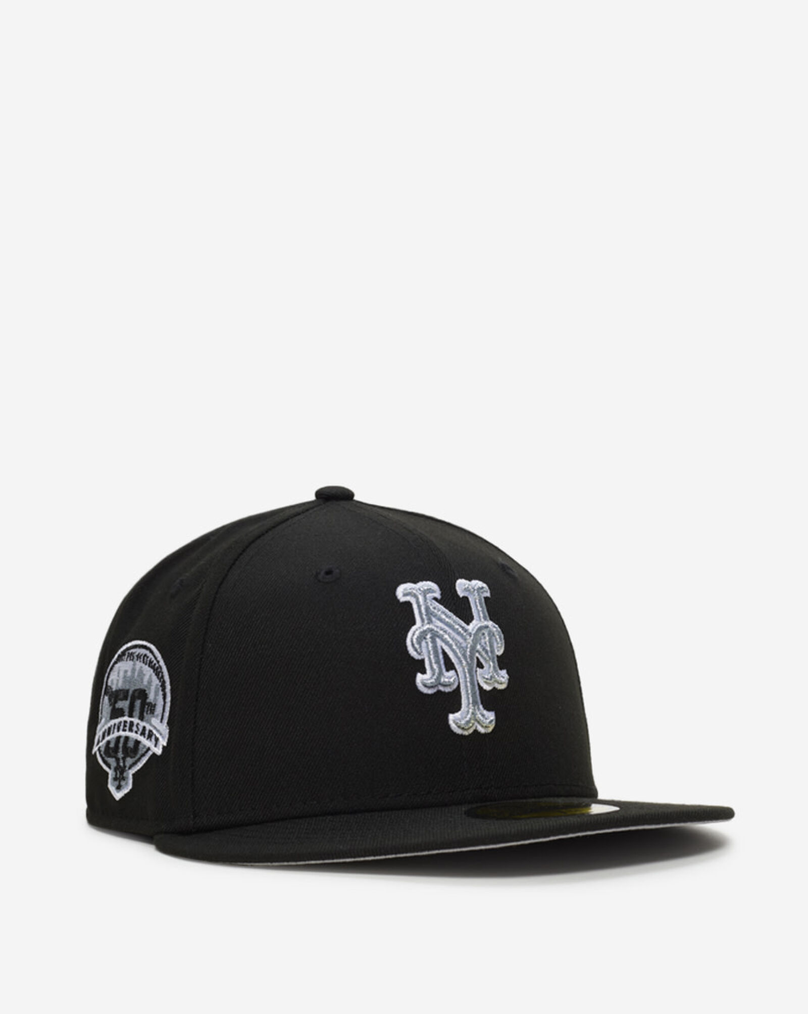 59Fifty New York Mets Metallic Fitted Hat Black