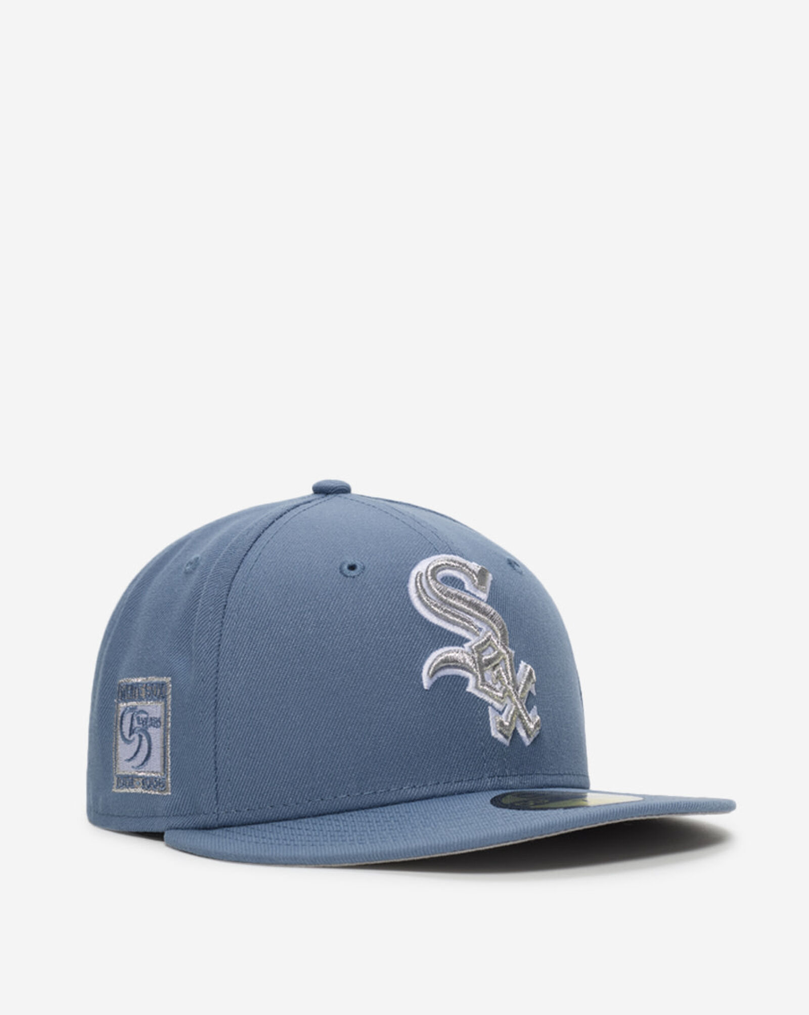59Fifty Chicago White Sox Metallic Fitted Hat Blue