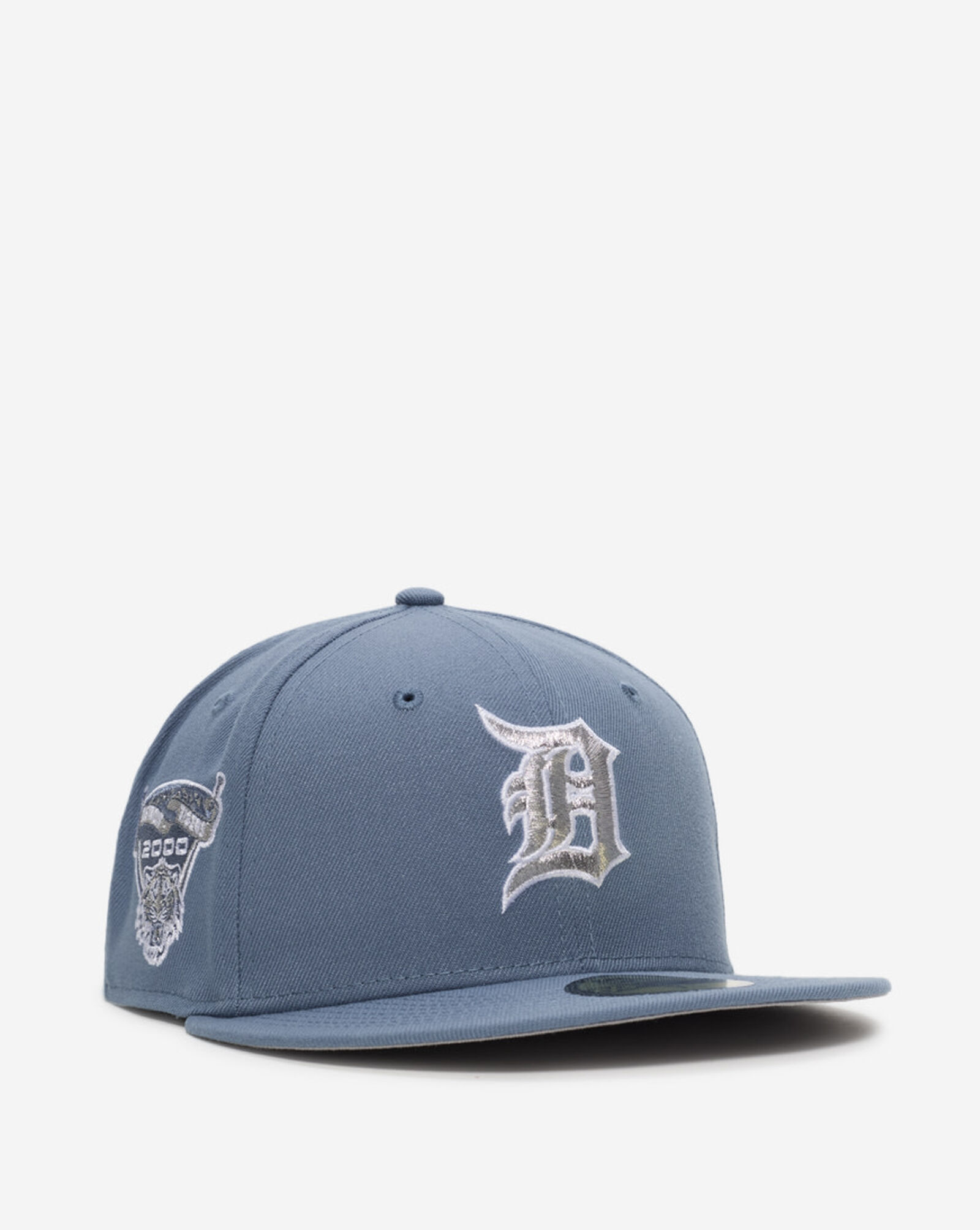 59Fifty Detroit Tigers Metallic Fitted Hat Blue