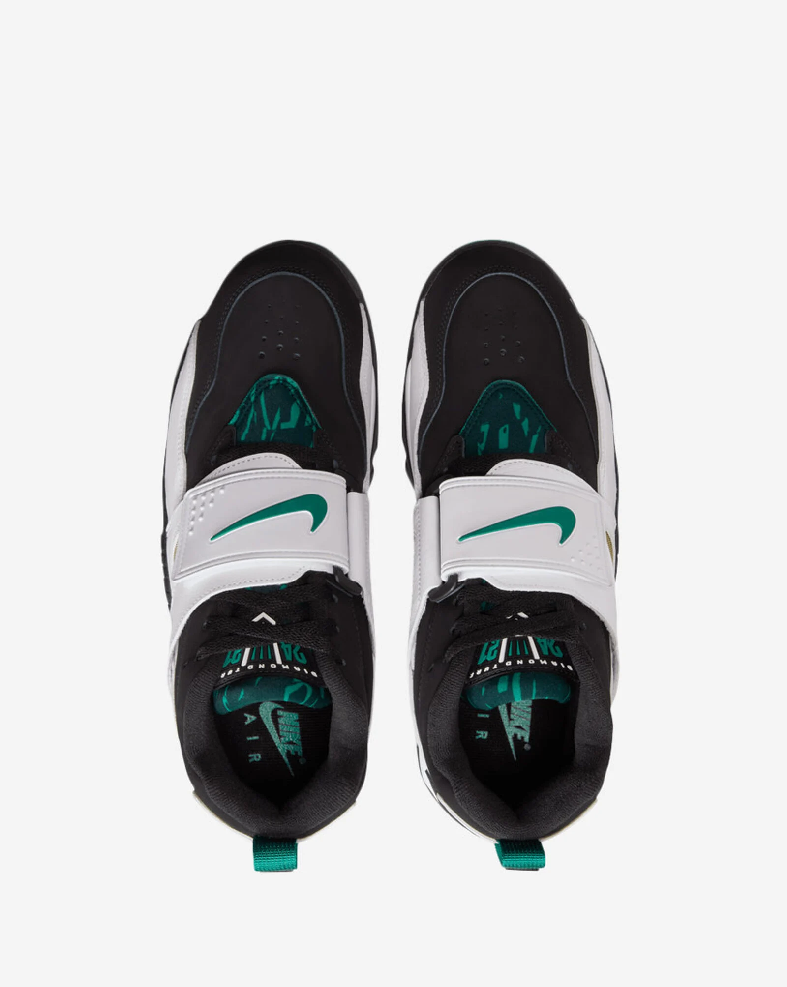 Air Diamond Turf Black | Mystic Green | White