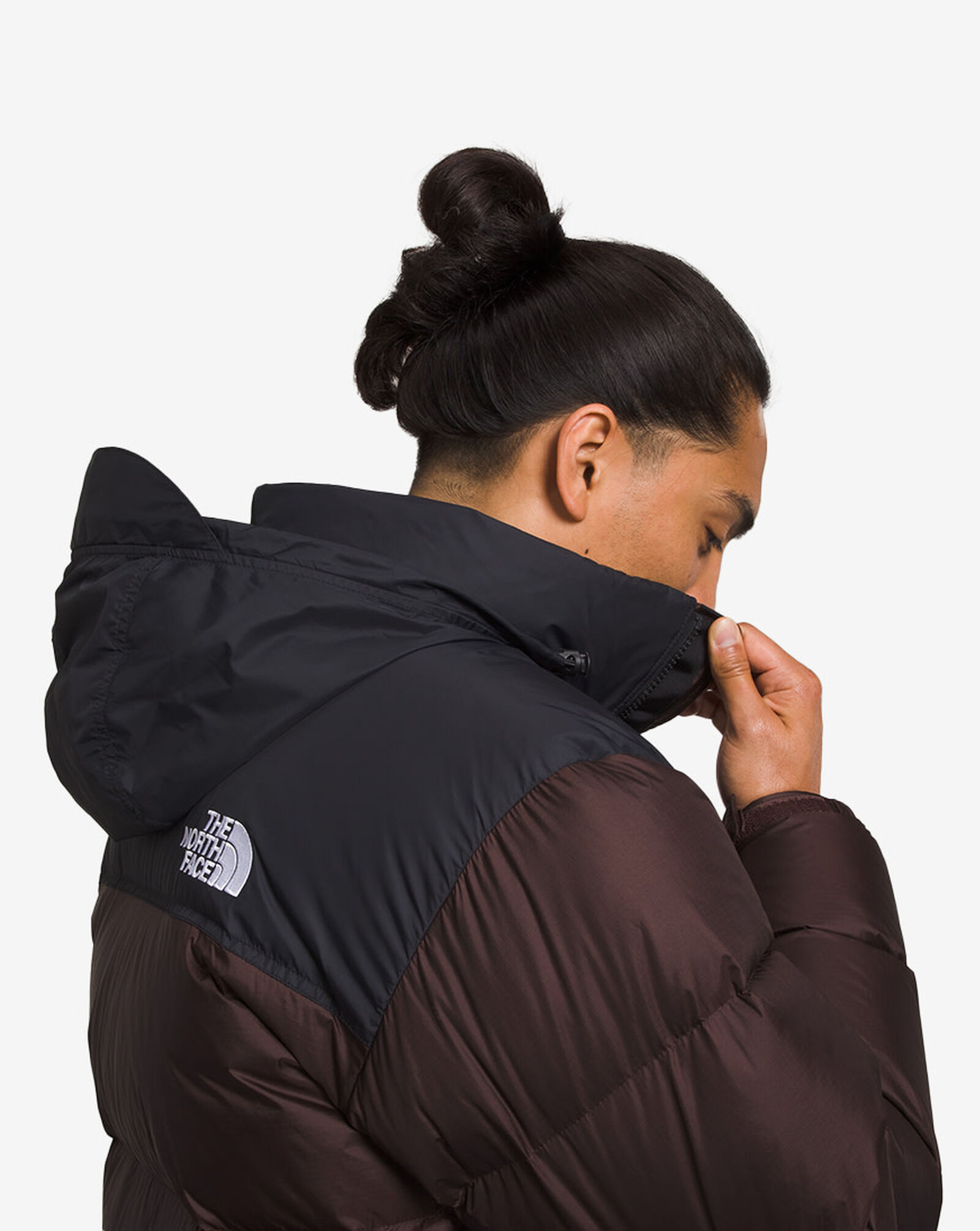 1996 Retro Nuptse Jacket  Coal Brown