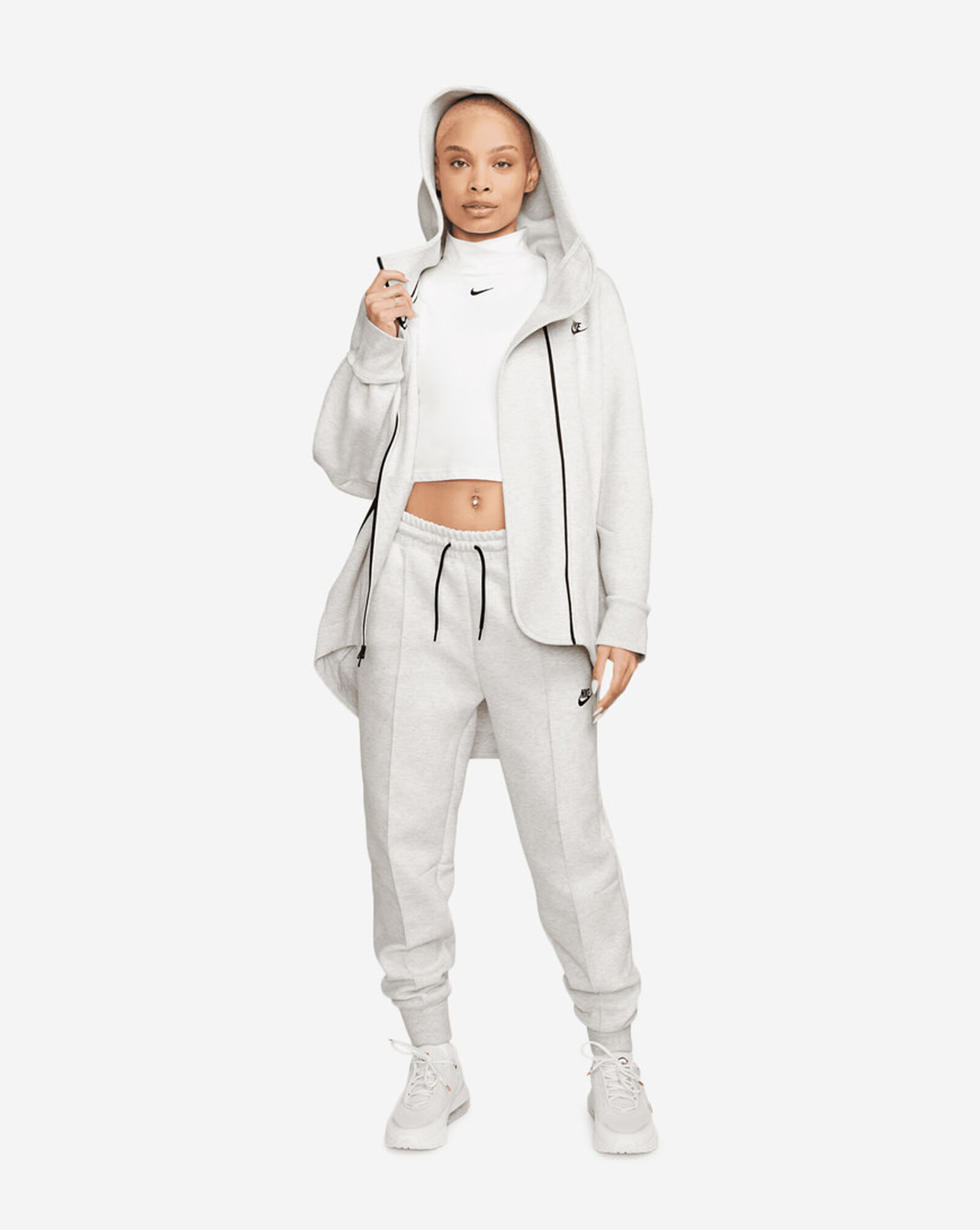 NSW Tech Fleece Joggers Light Grey | Heather Grey | Black