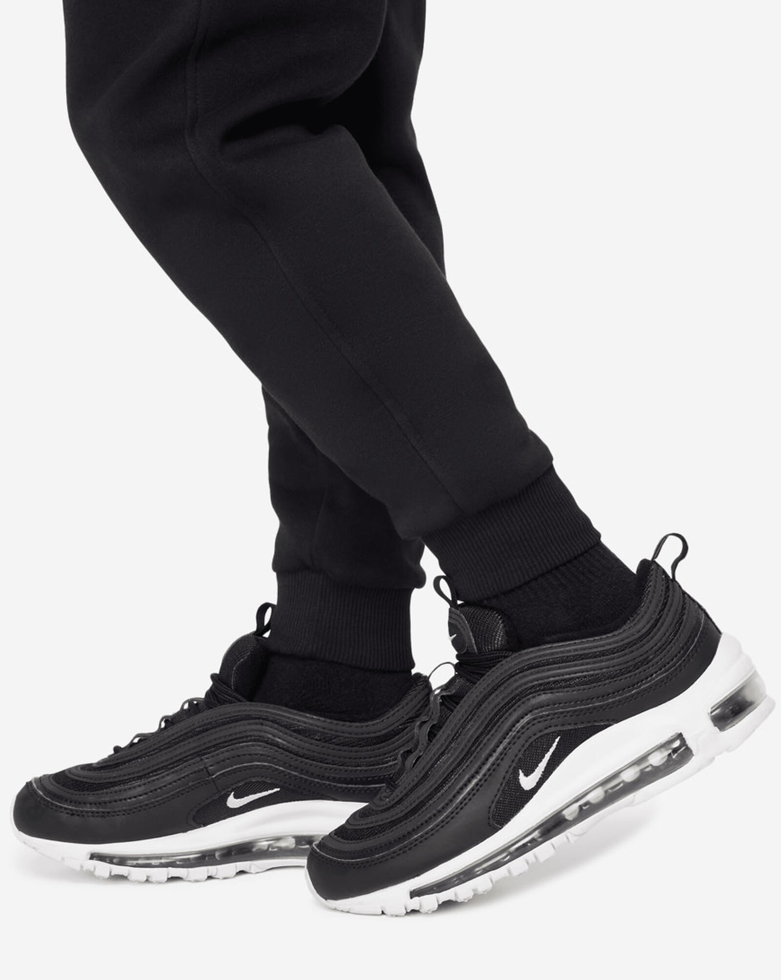 Big Kids' NSW Club Fleece Joggers Black | White