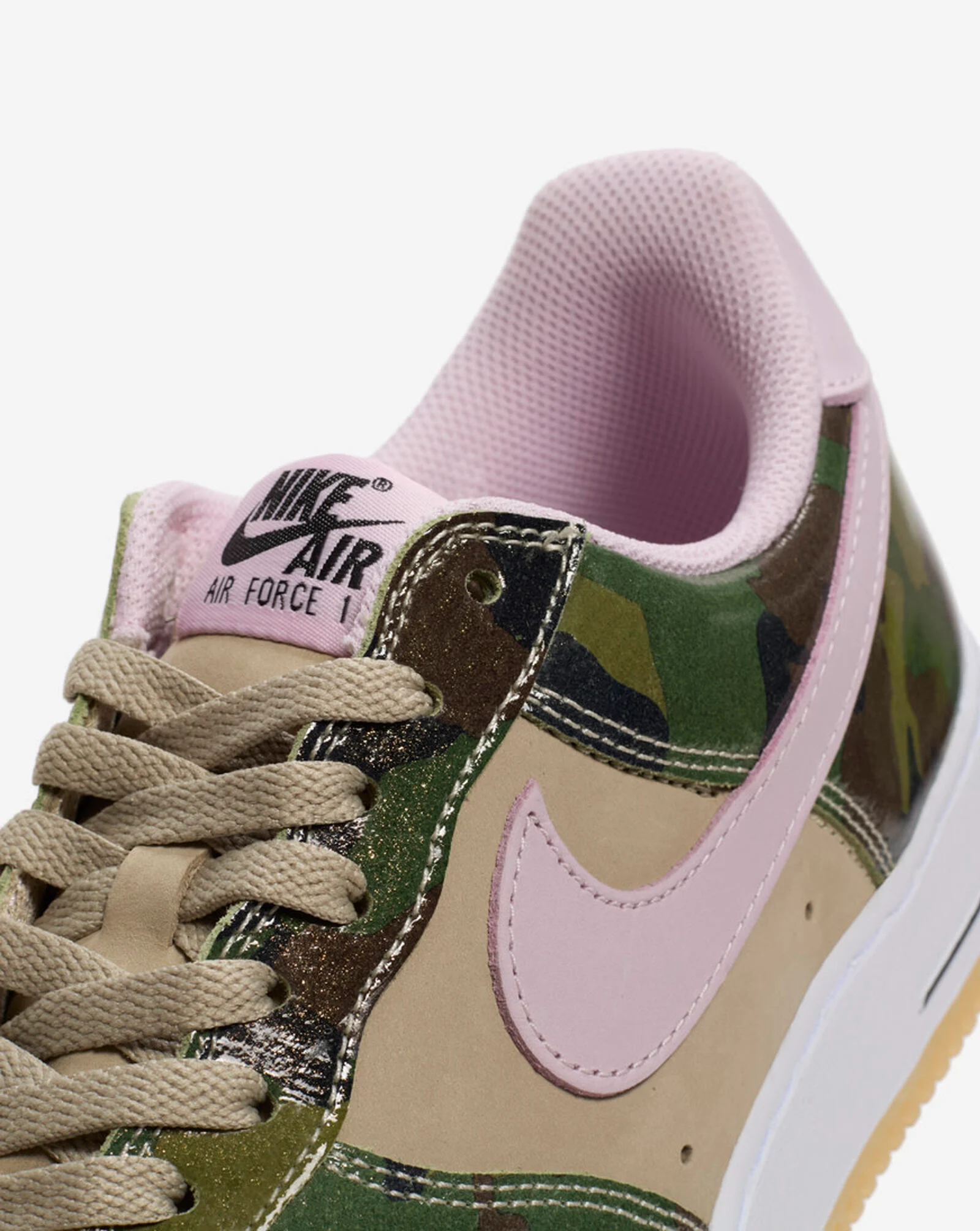 Air Force 1 Low Retro Desert Khaki | Pink Foam | Black | White