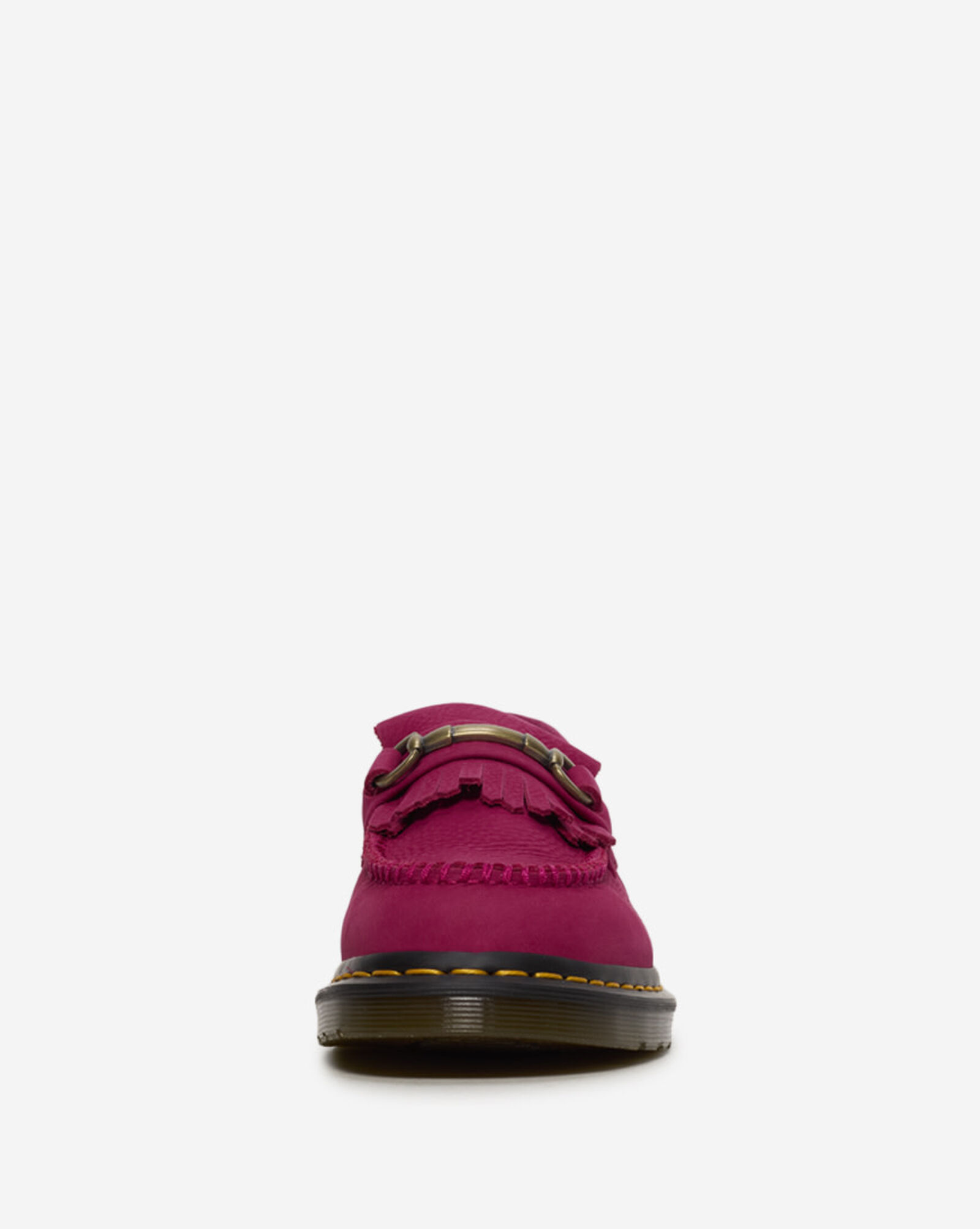 Adrian Snaffle Milled Nubuck Loafers Fuchsia Pink