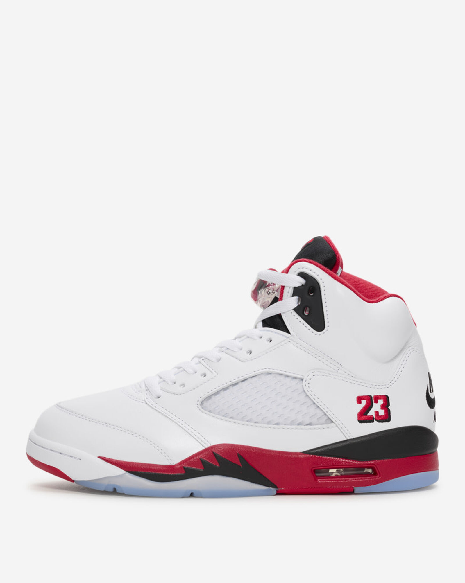 Air Jordan 5 Retro White | Fire Red | Black
