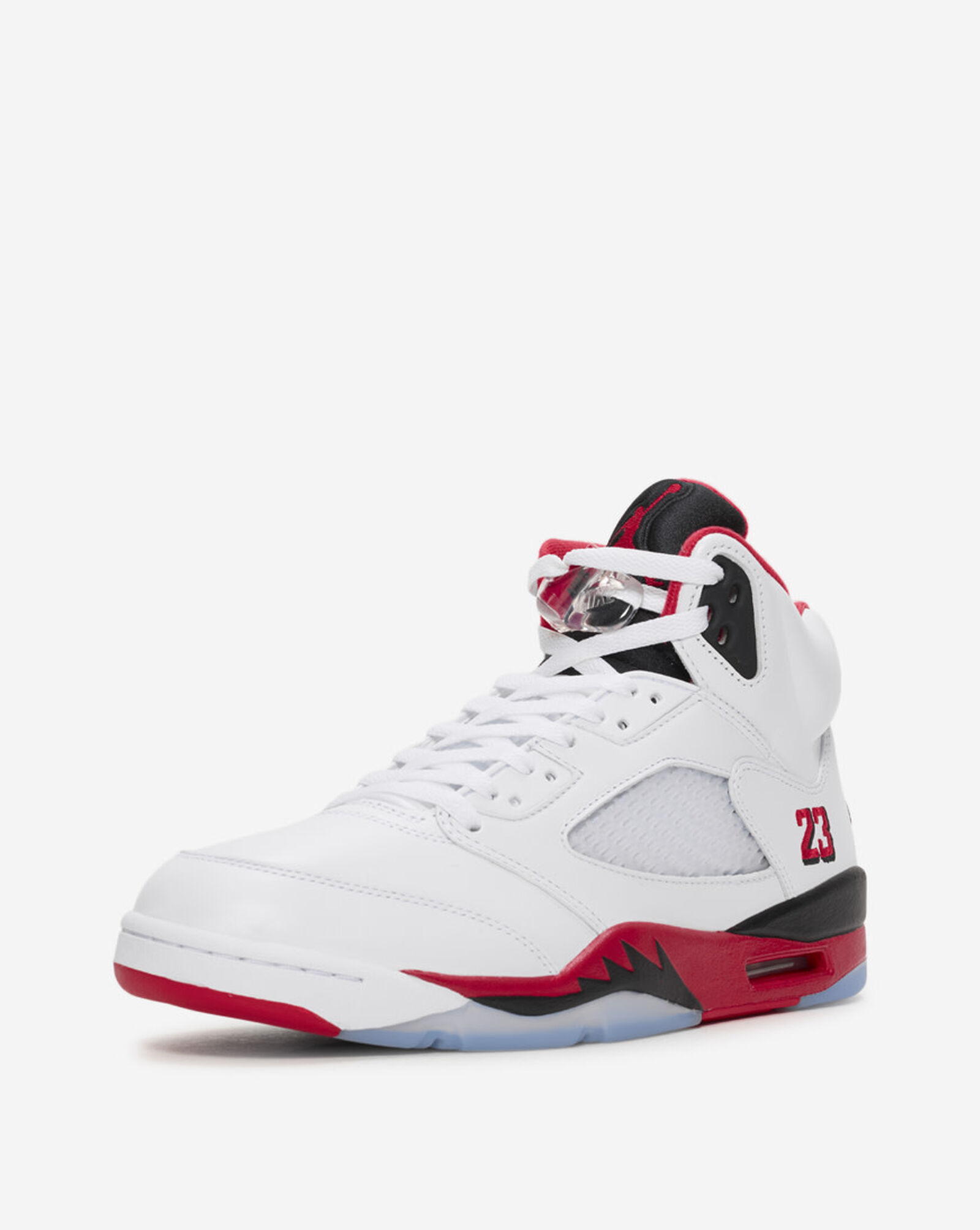 Air Jordan 5 Retro White | Fire Red | Black