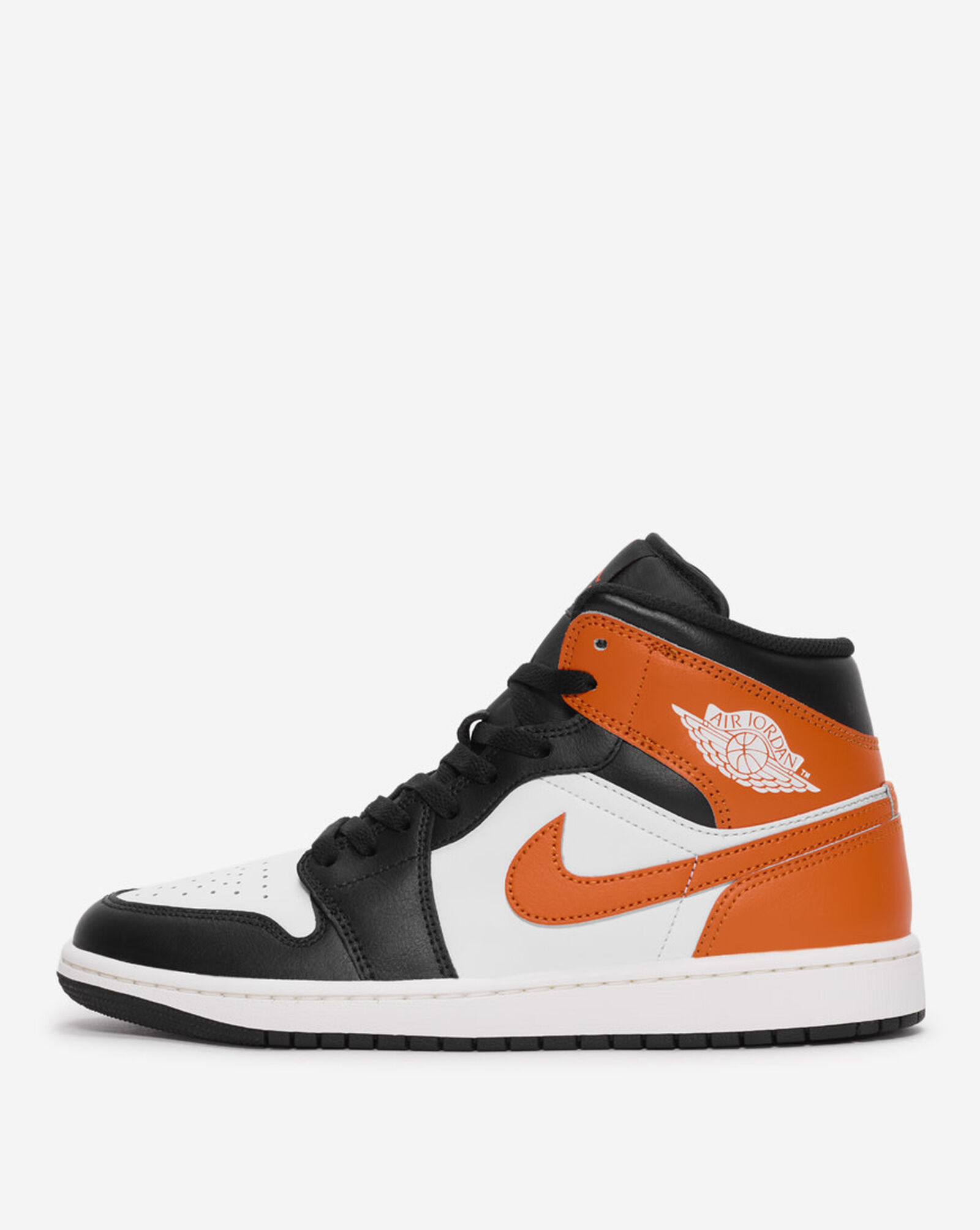 Air Jordan 1 Mid Starfish | Black | White | Sail