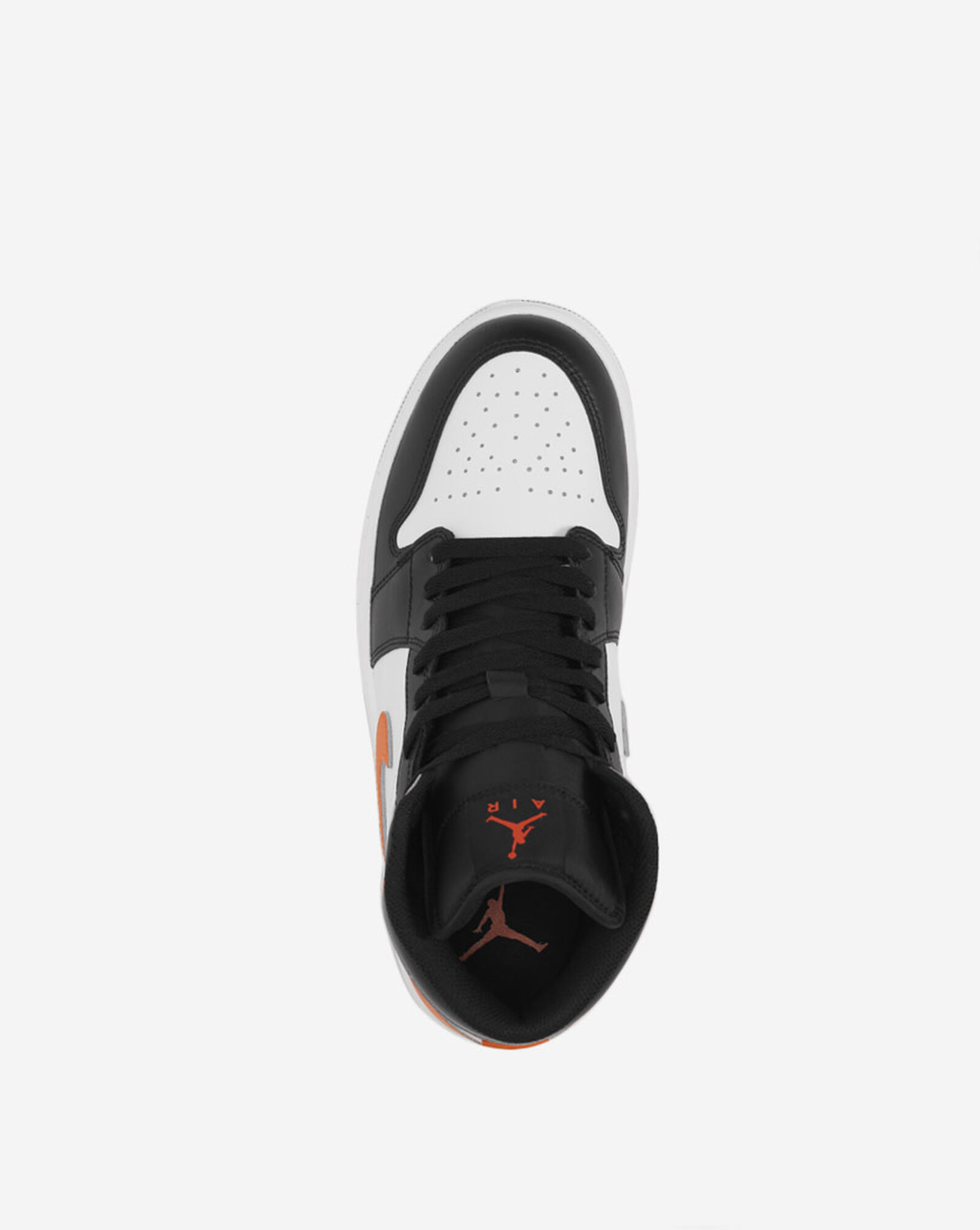 Air Jordan 1 Mid Starfish | Black | White | Sail