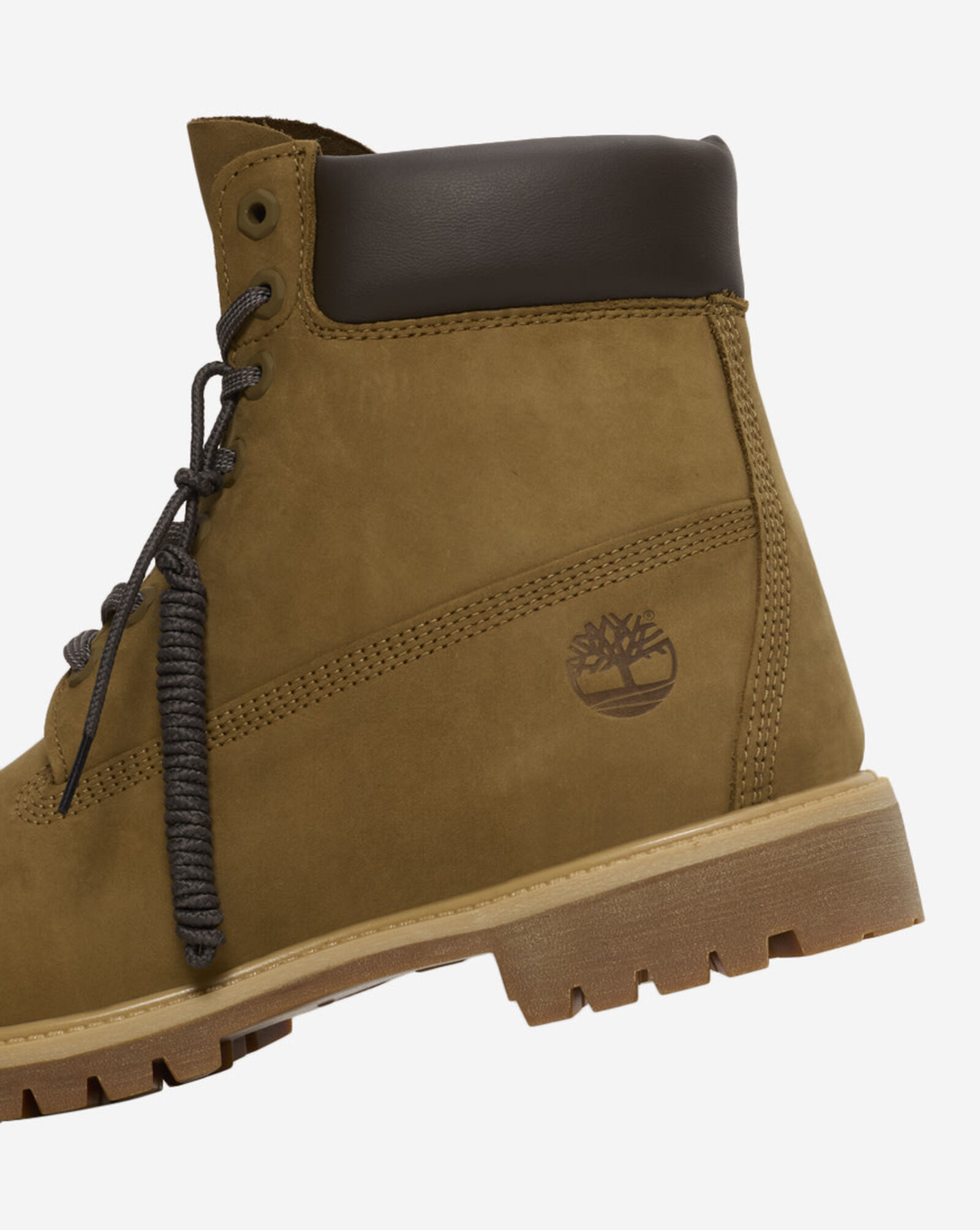 6-Inch Premium Boot Olive | Dark Brown