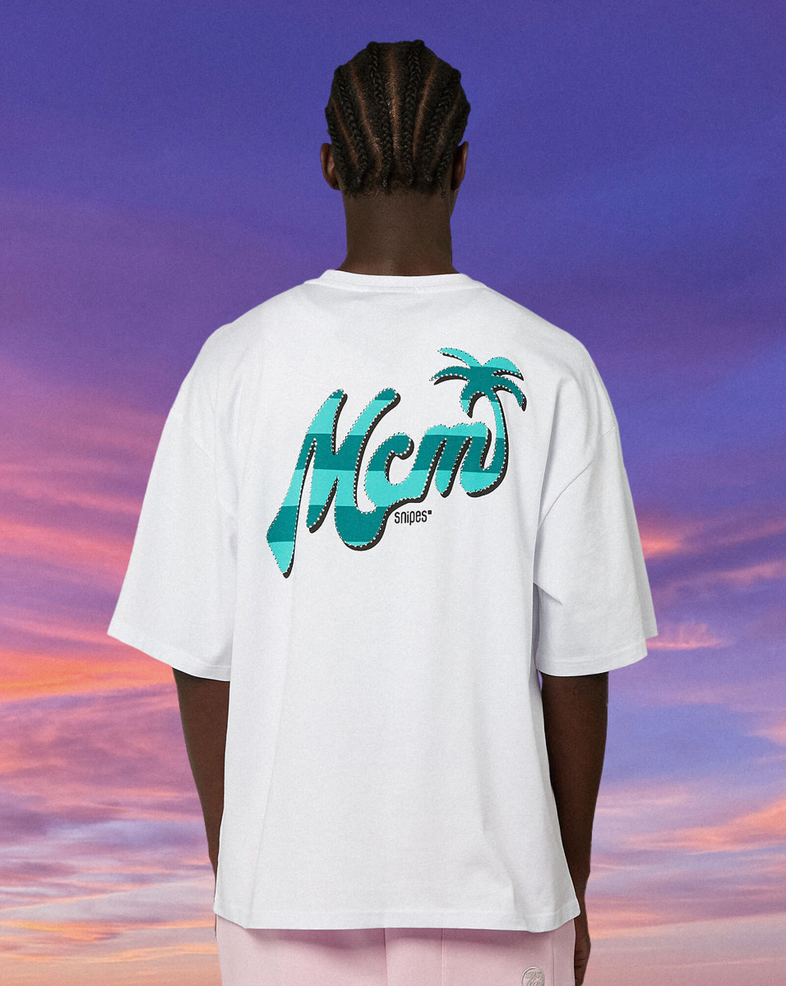 MCM x SNIPES Miami T-Shirt White 3 MCM x SNIPES Miami T-Shirt White