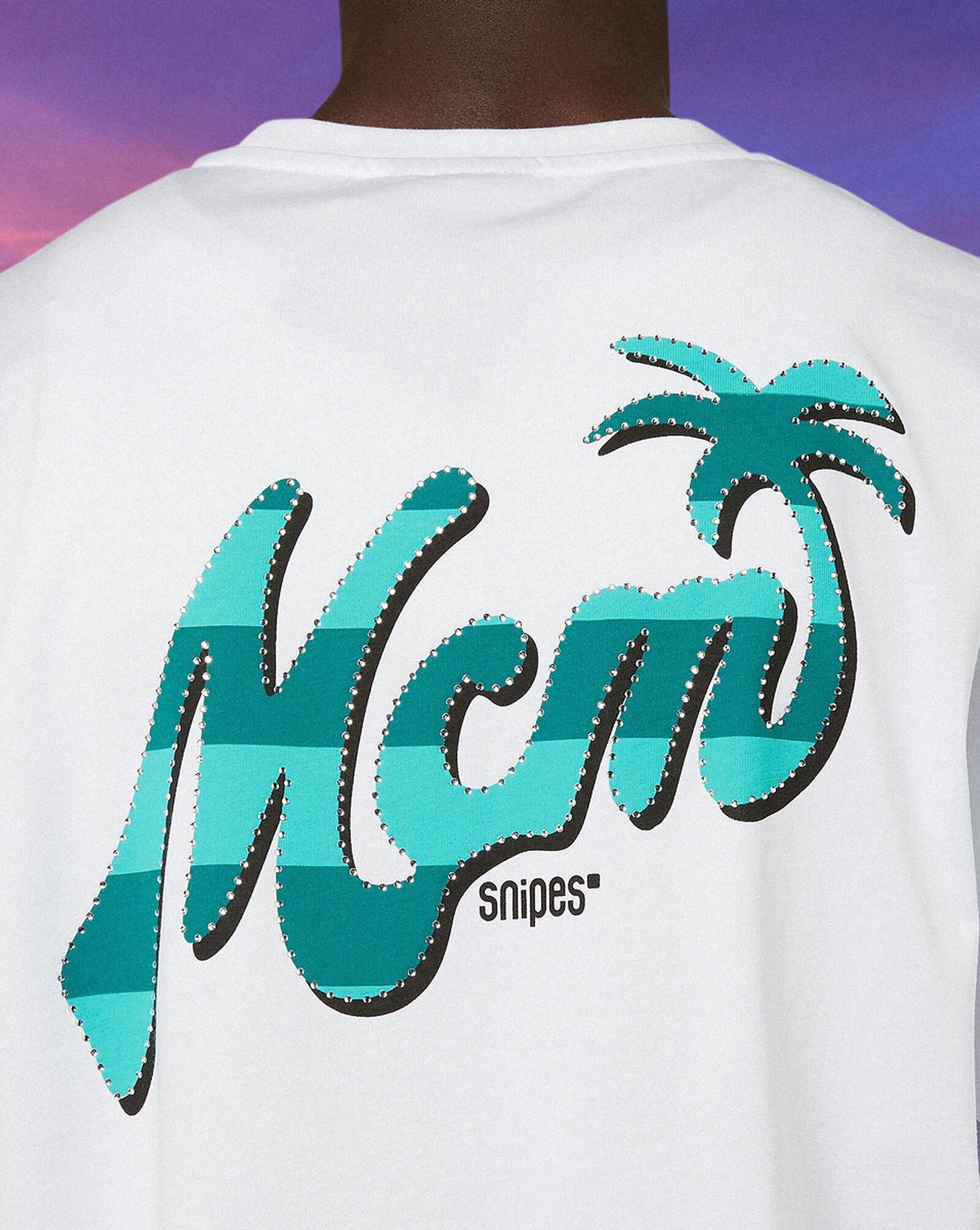 MCM x SNIPES Miami T-Shirt White 5 MCM x SNIPES Miami T-Shirt White