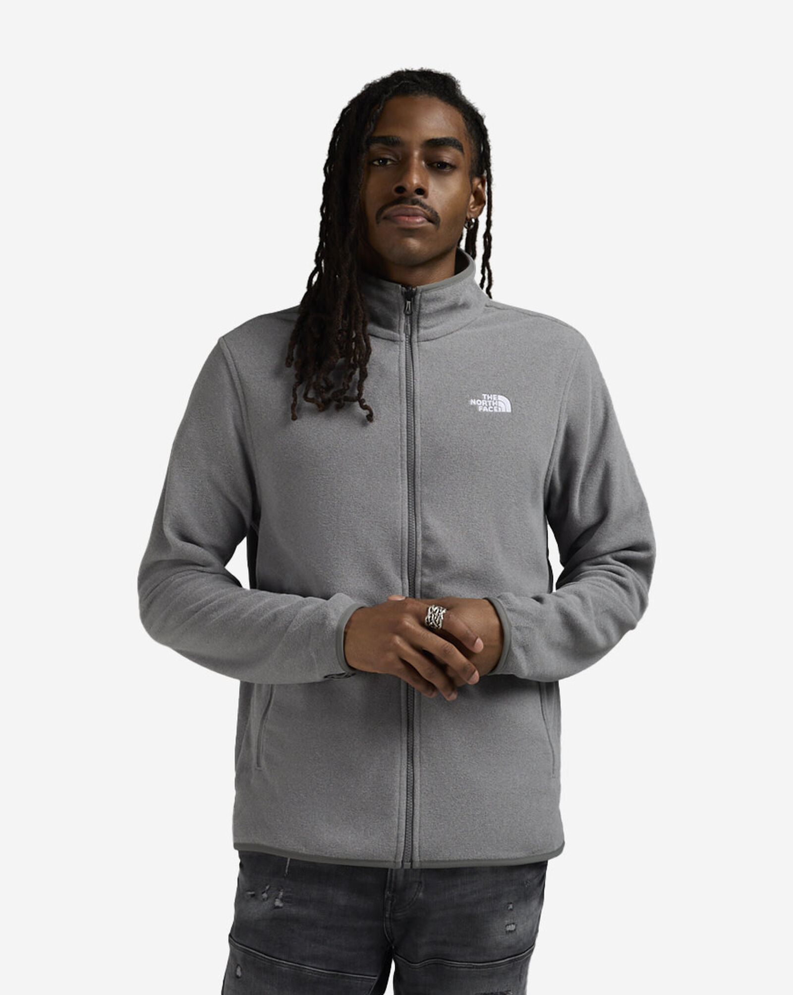 Glacier Fleece Full Zip Jacket Grey