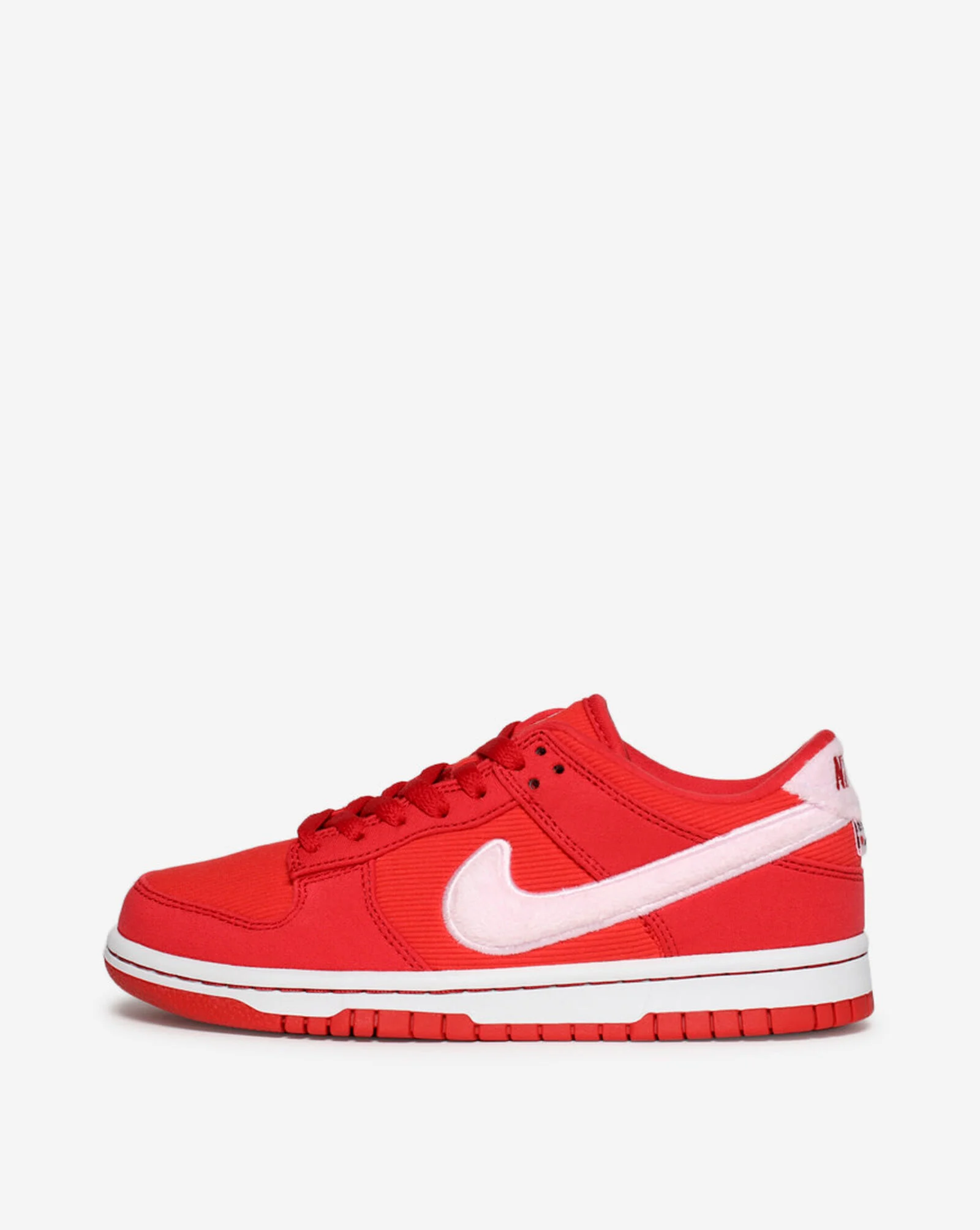 Big Kids' Dunk Low Fire Red | Pink Foam | Light Crimson | White