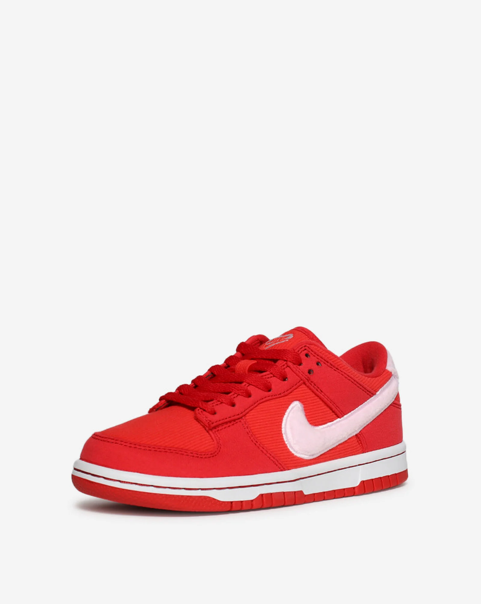Big Kids' Dunk Low Fire Red | Pink Foam | Light Crimson | White