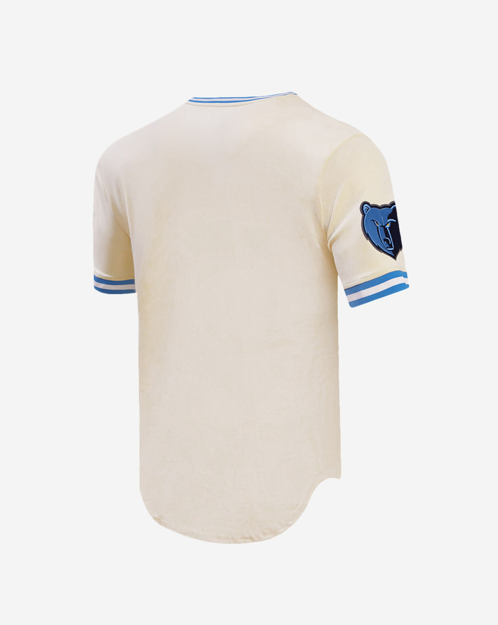 Memphis Grizzlies Retro Classic Double Knit Tee Cream 3 Memphis Grizzlies Retro Classic Double Knit Tee Cream