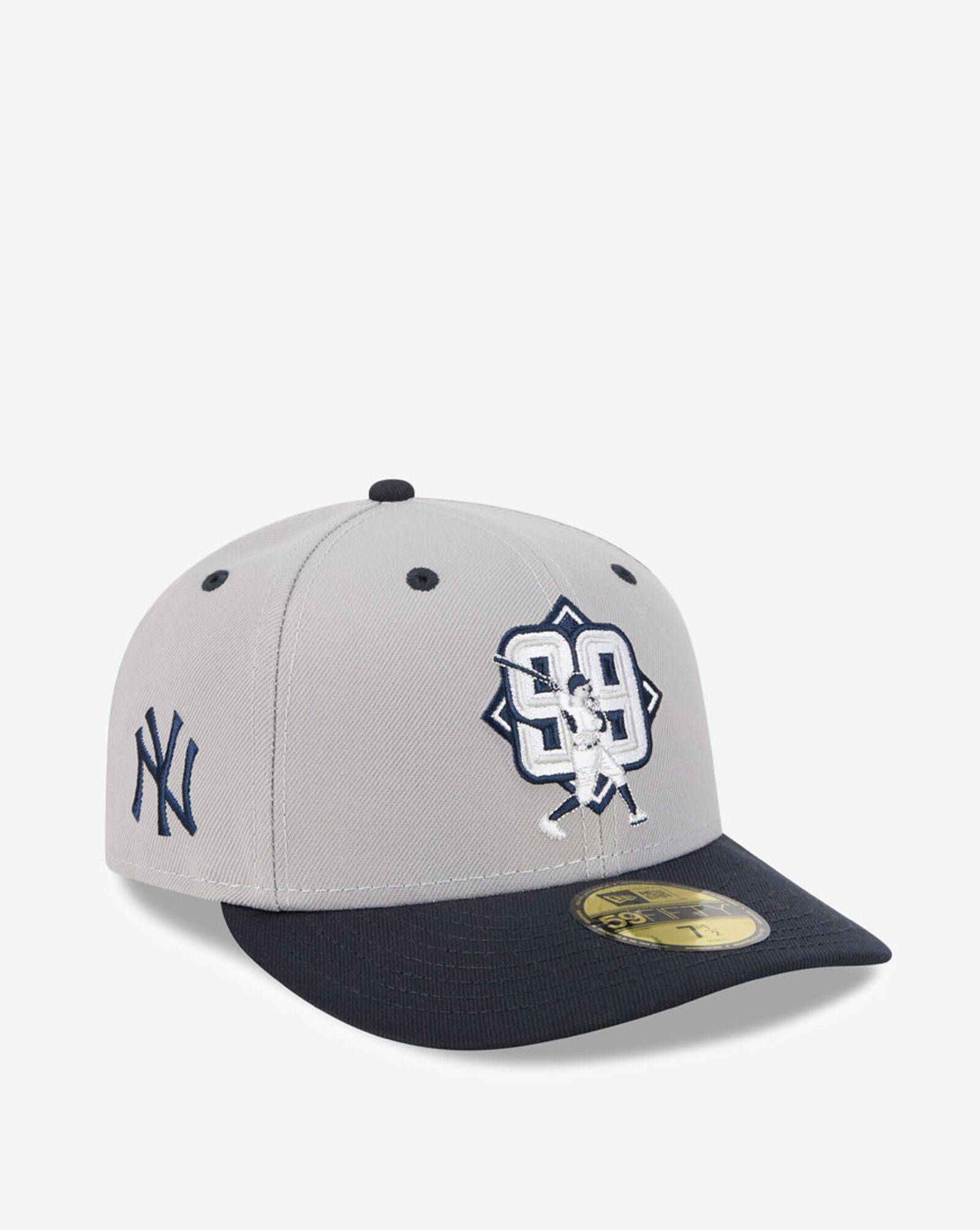 59Fifty Aaron Judge Player Edition Fitted Hat Grey | Navy