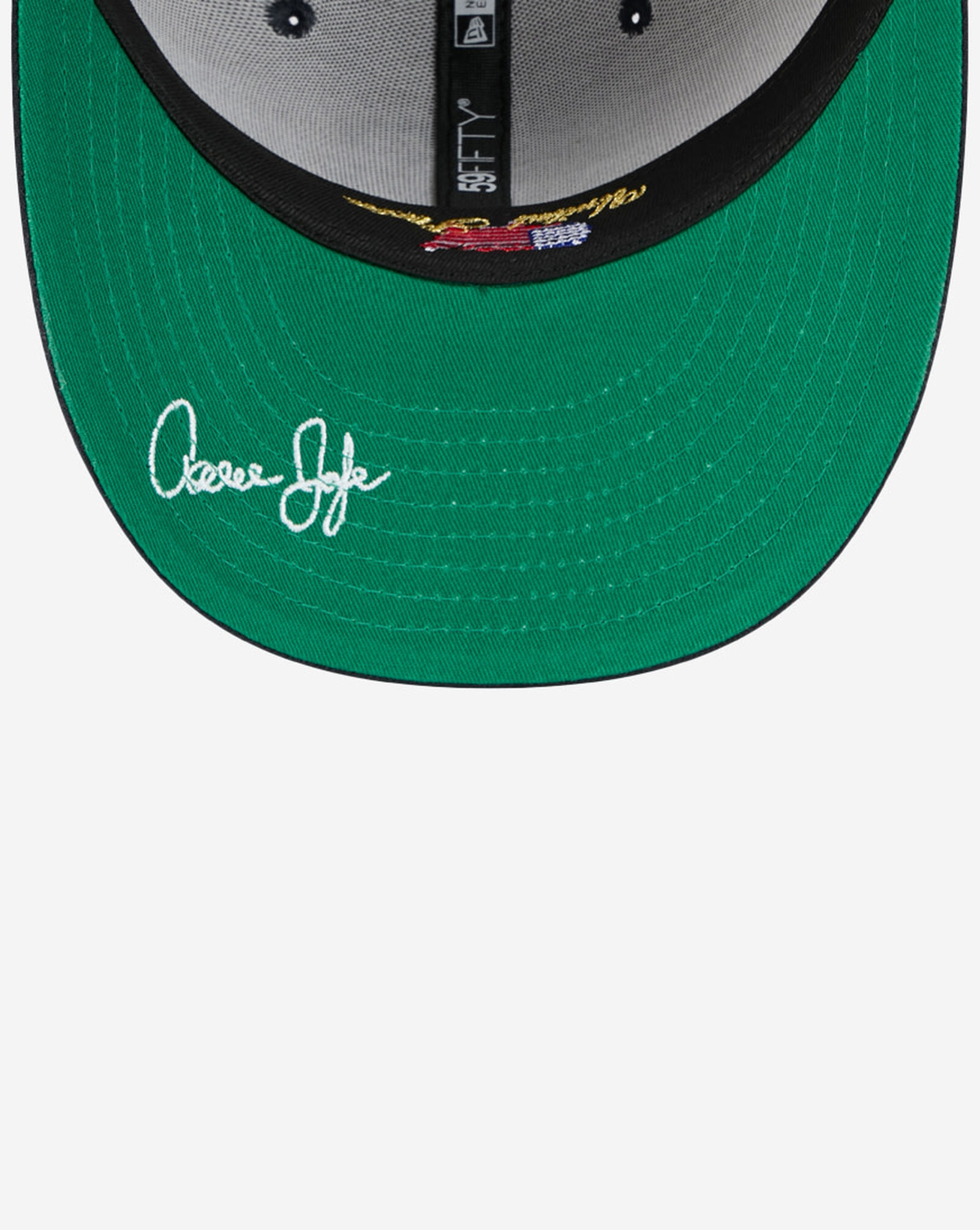 59Fifty Aaron Judge Player Edition Fitted Hat Grey | Navy 4 59Fifty Aaron Judge Player Edition Fitted Hat Grey | Navy