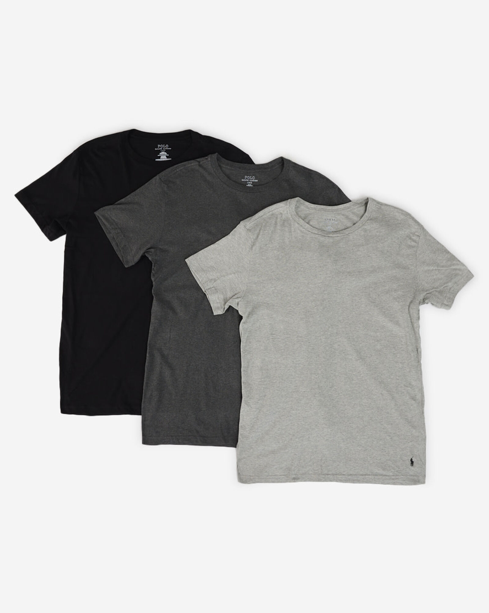 3Pk Slim Crew Tee Black | Andover | Madison