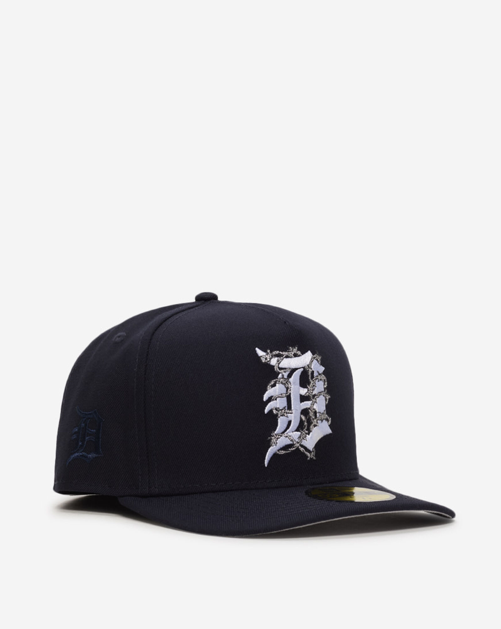 59Fifty Detroit Tigers A-Frame Fence Fitted Hat Navy