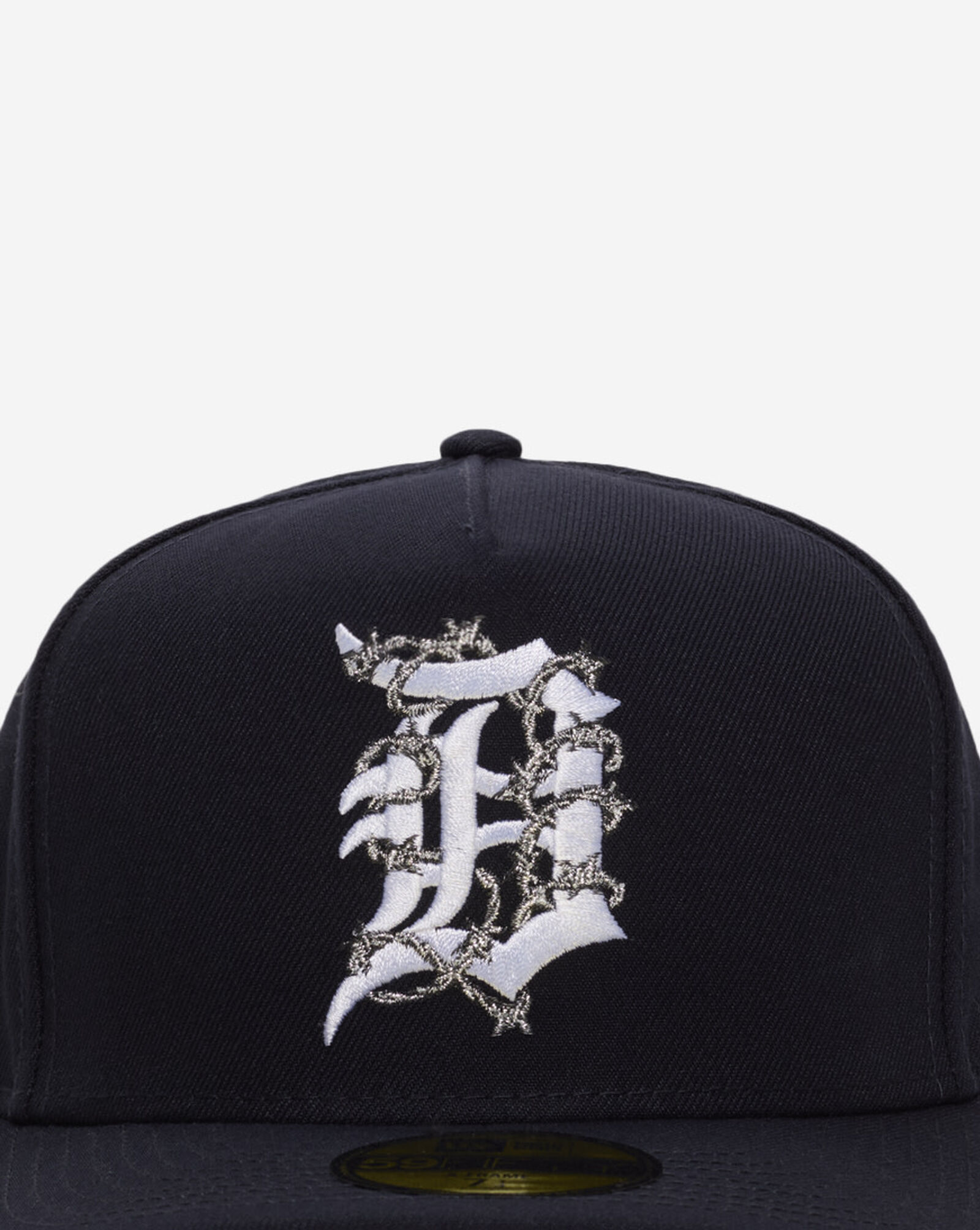 59Fifty Detroit Tigers A-Frame Fence Fitted Hat Navy