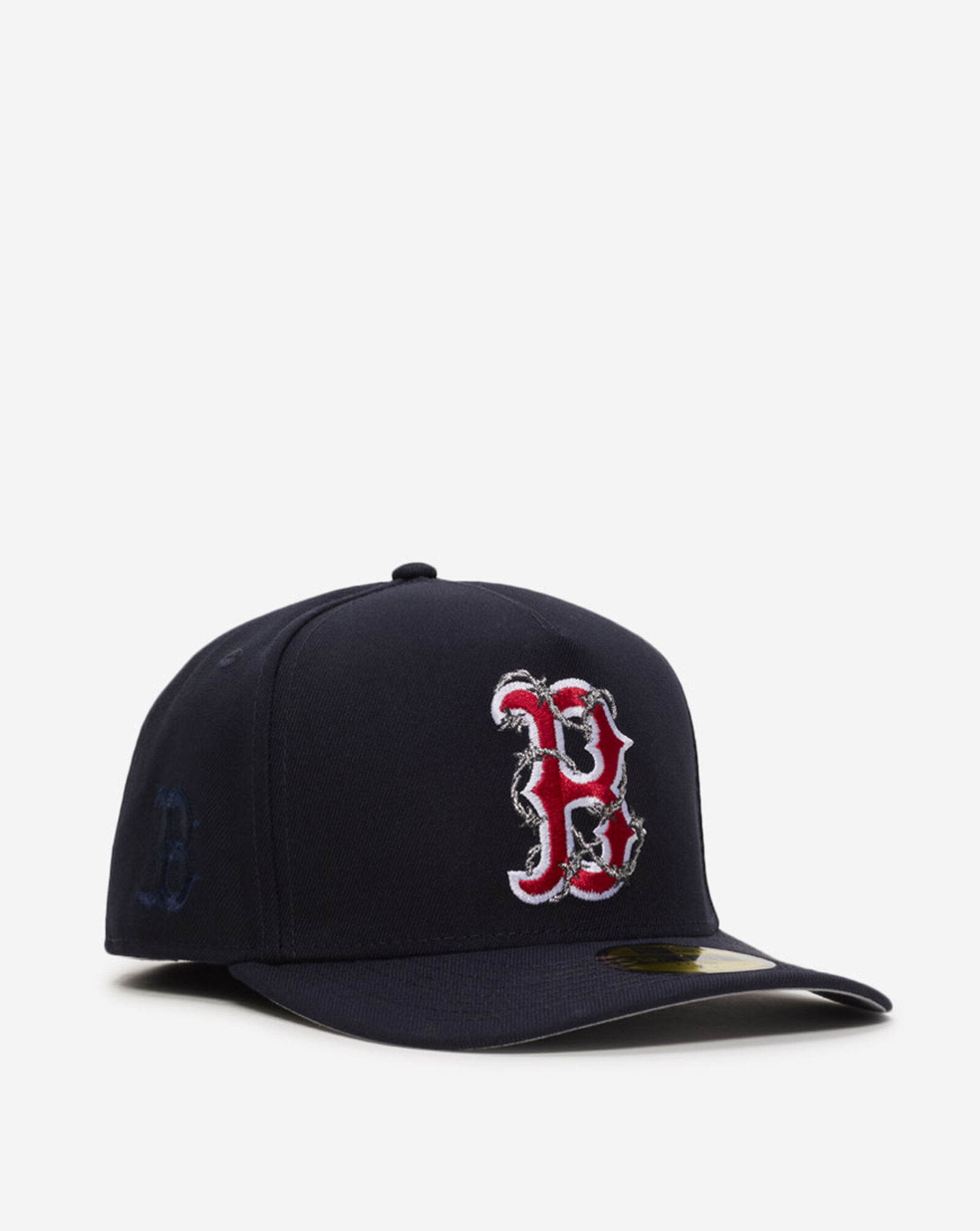 59Fifty Boston Red Sox A-Frame Fence Fitted Hat Navy