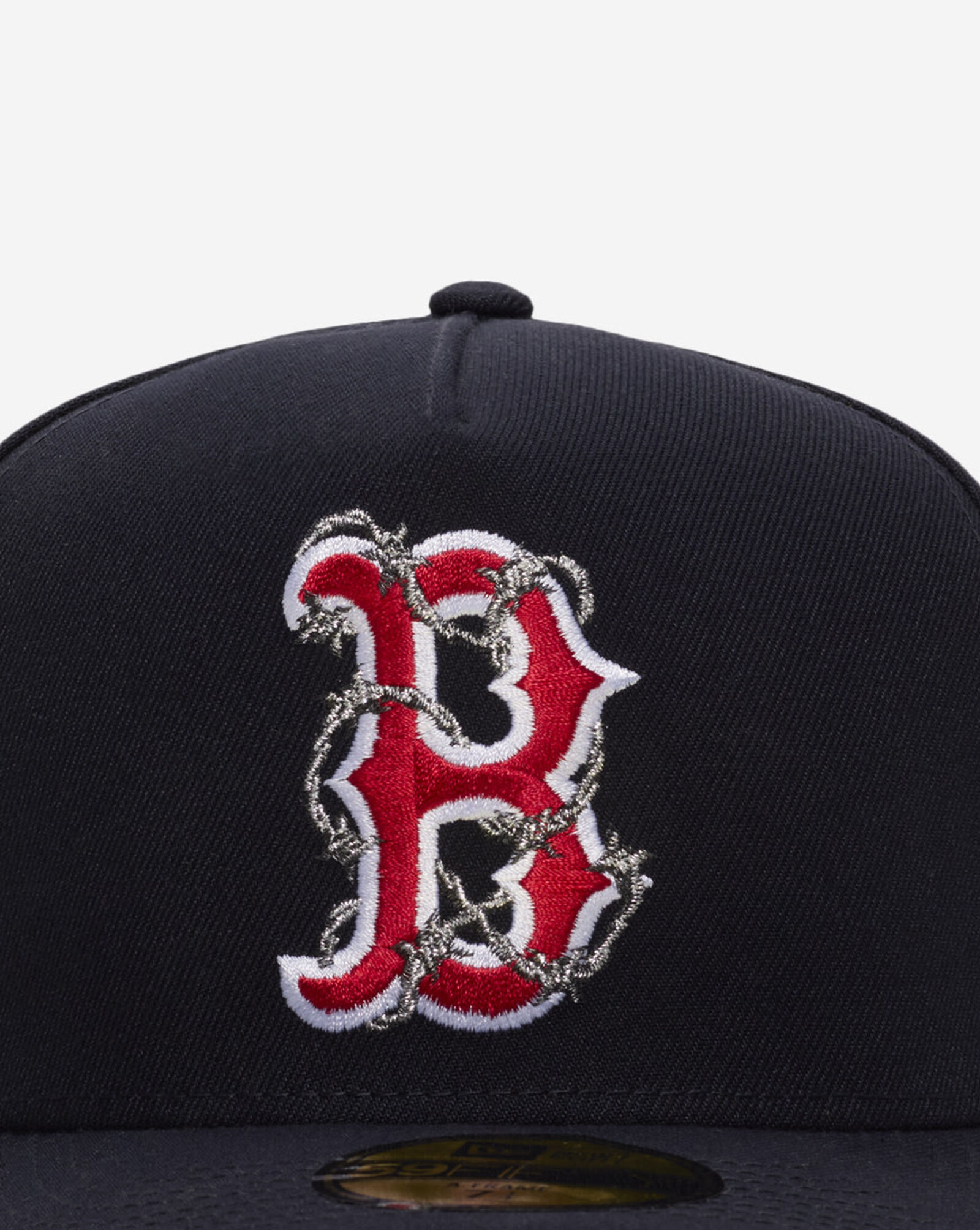 59Fifty Boston Red Sox A-Frame Fence Fitted Hat Navy