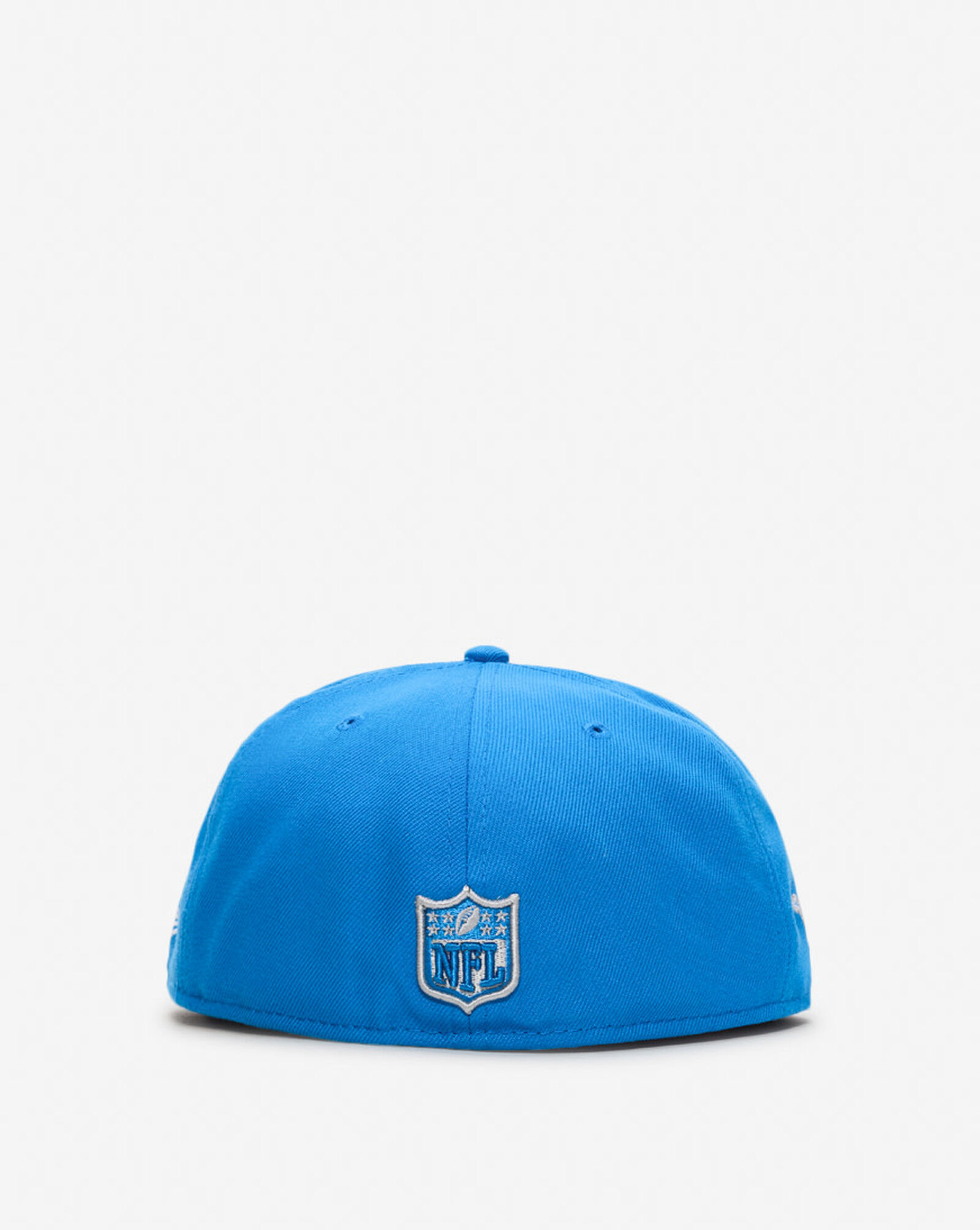 59Fifty Detroit Lions Oversized Script Fitted Hat Blue