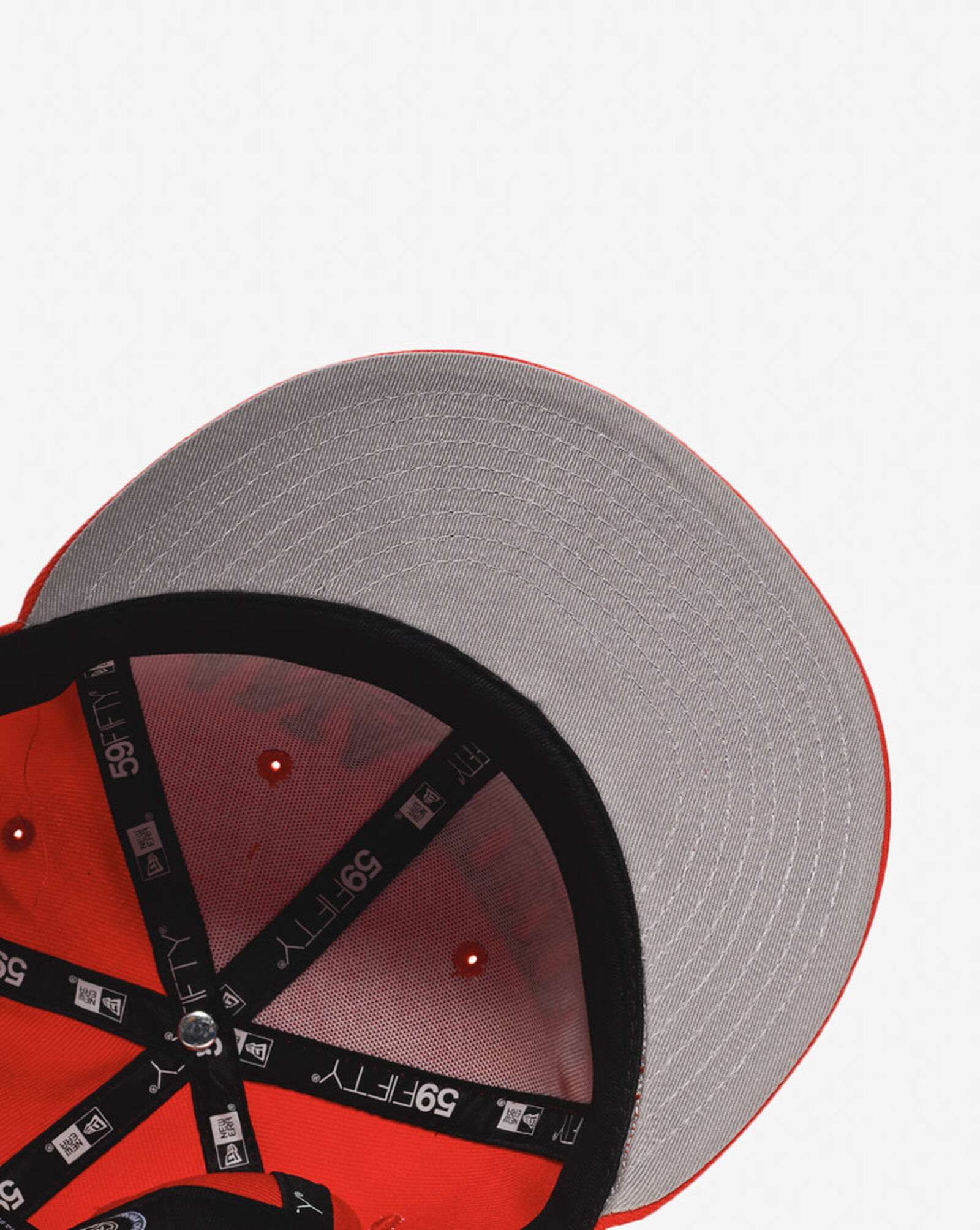 59Fifty Anaheim Ducks Oversized Script Fitted Hat Orange