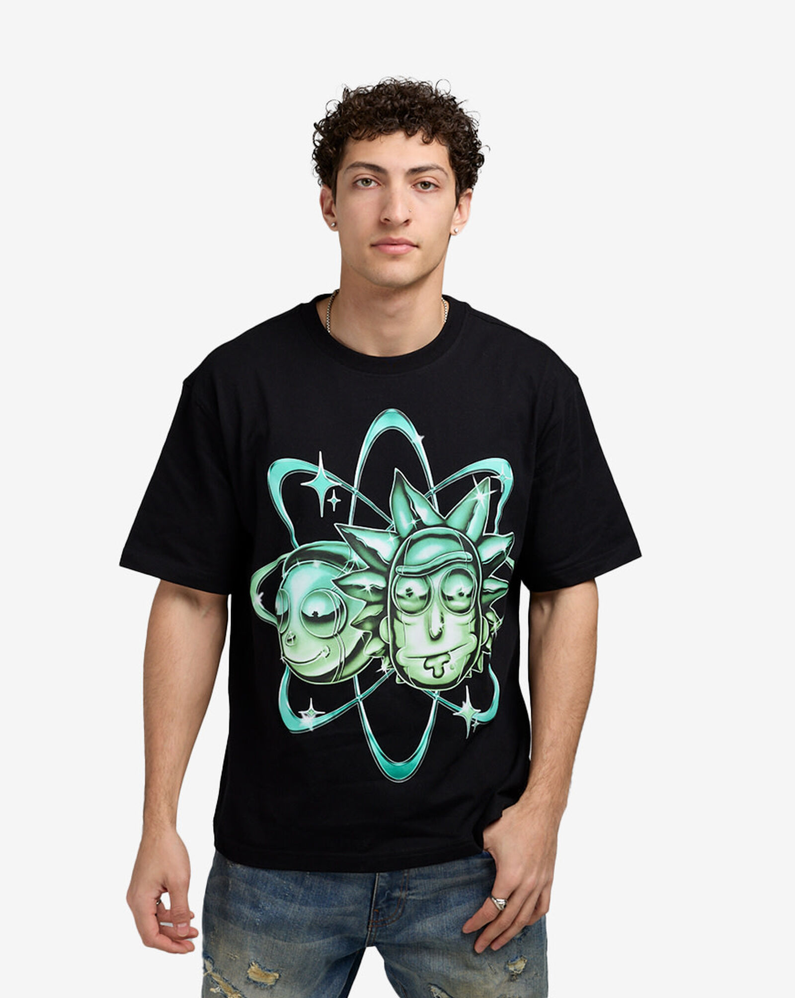 Rick And Morty Neutron Tee Black
