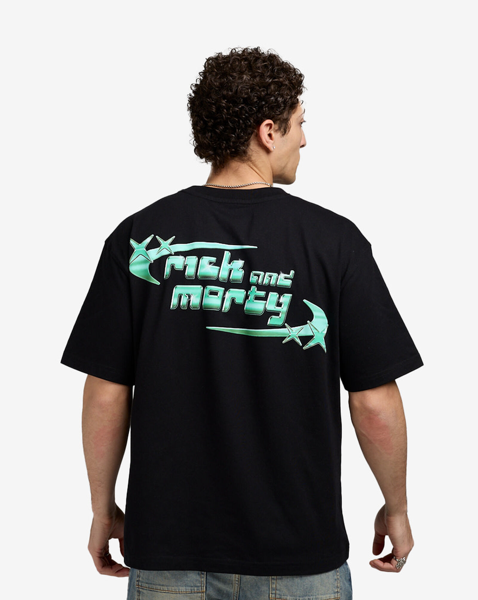 Rick And Morty Neutron Tee Black